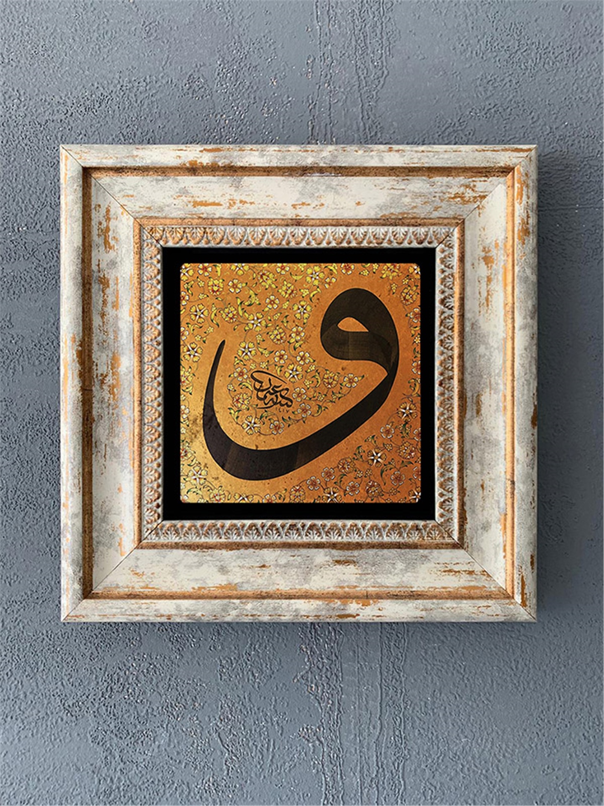 OSCAR STONE DECOR TEKLİ ÇERÇEVELİ DOĞALTAŞ DUVAR DEKORU / CDD1-40-398 (WALL DECOR)