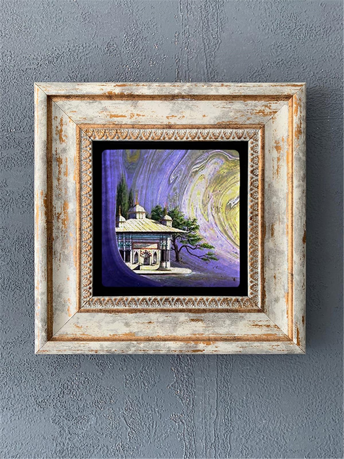 OSCAR STONE DECOR TEKLİ ÇERÇEVELİ DOĞALTAŞ DUVAR DEKORU / CDD1-40-520 (WALL DECOR)