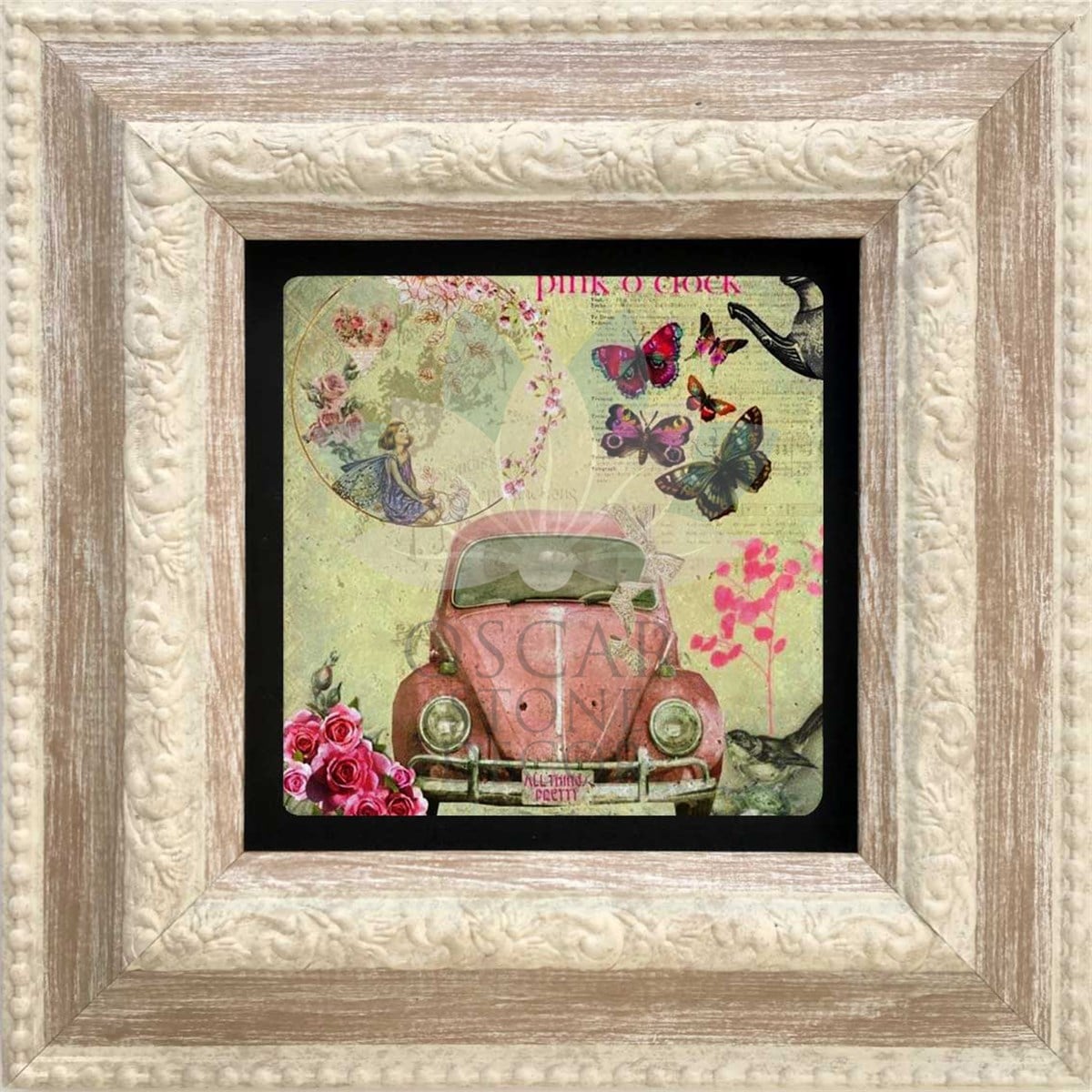 OSCAR STONE DECOR TEKLİ ÇERÇEVELİ DOĞALTAŞ DUVAR DEKORU / CDD-20-011 (WALL DECOR)