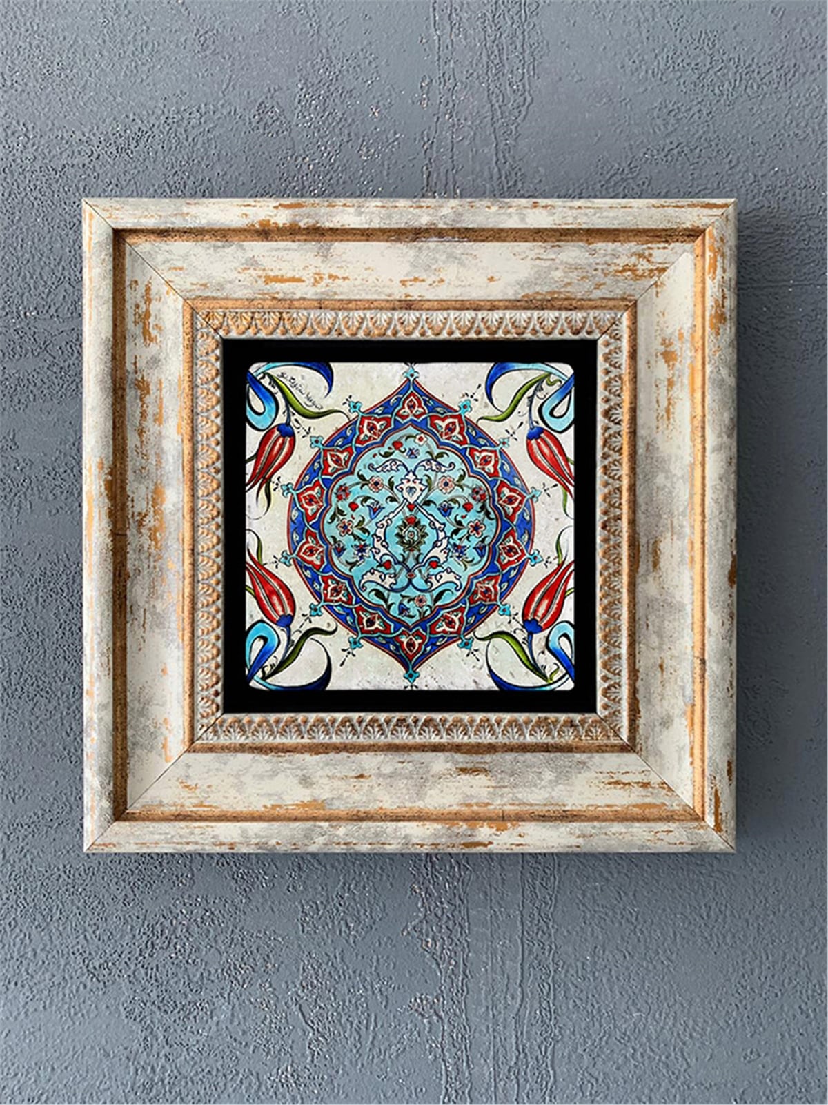 OSCAR STONE DECOR TEKLİ ÇERÇEVELİ DOĞALTAŞ DUVAR DEKORU / CDD1-40-269 (WALL DECOR)