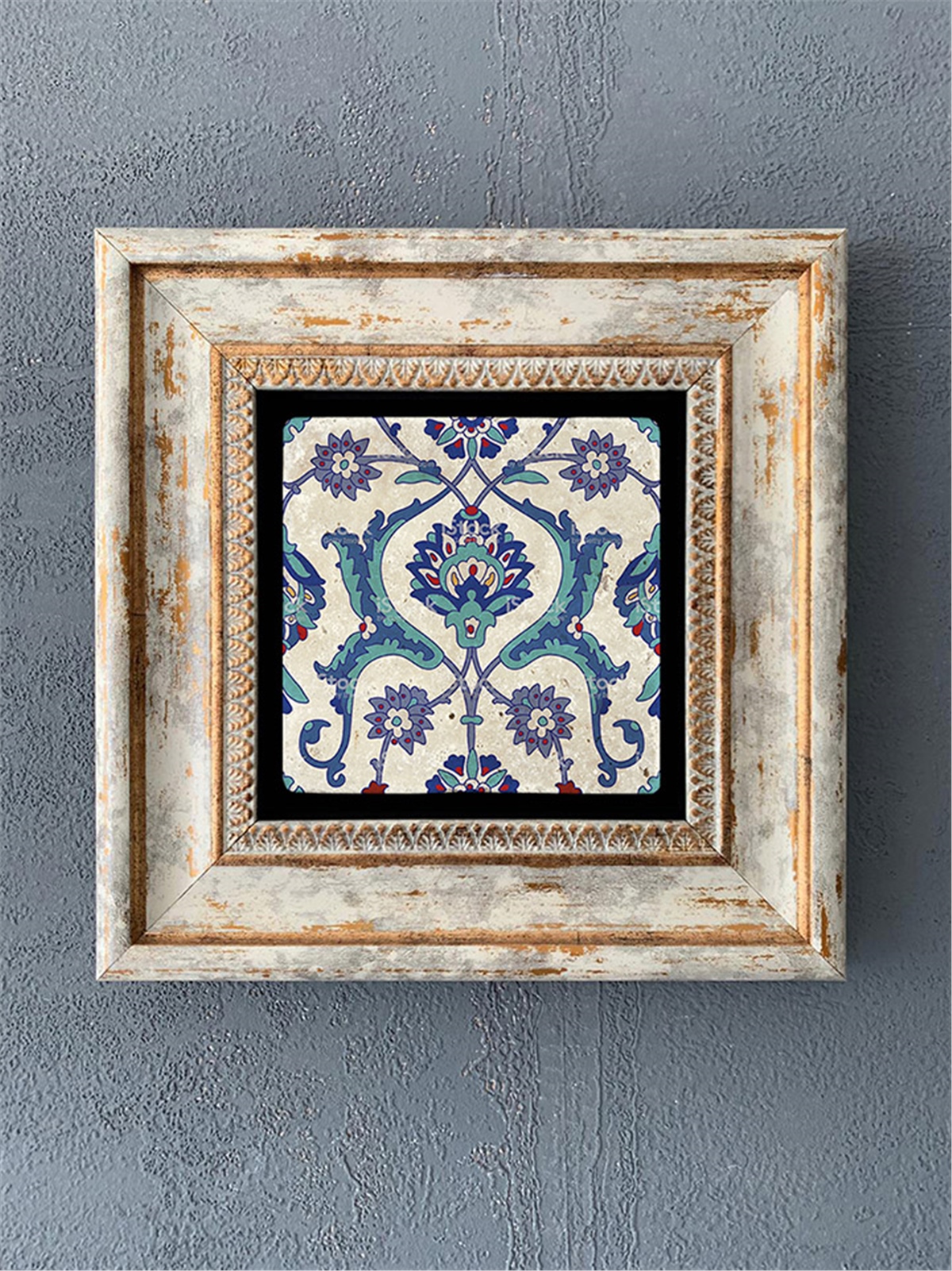 OSCAR STONE DECOR TEKLİ ÇERÇEVELİ DOĞALTAŞ DUVAR DEKORU / CDD1-40-191 (WALL DECOR)