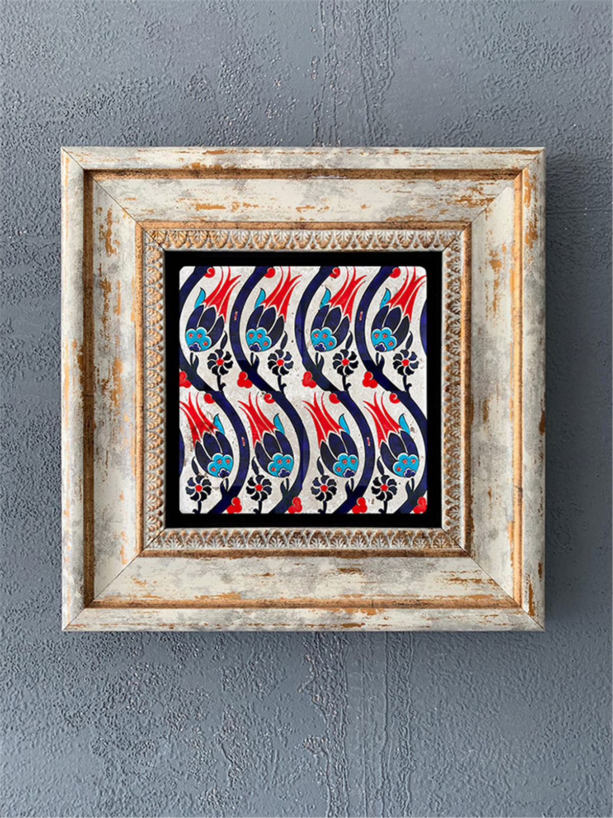 OSCAR STONE DECOR TEKLİ ÇERÇEVELİ DOĞALTAŞ DUVAR DEKORU / CDD1-40-188 (WALL DECOR)