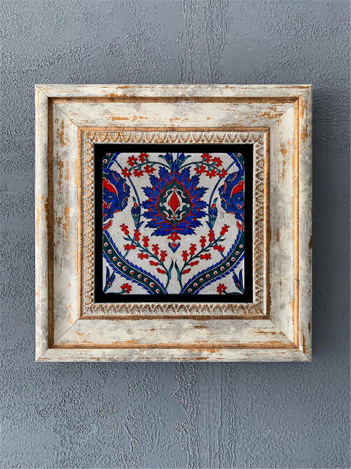 OSCAR STONE DECOR TEKLİ ÇERÇEVELİ DOĞALTAŞ DUVAR DEKORU / CDD1-40-198 (WALL DECOR)