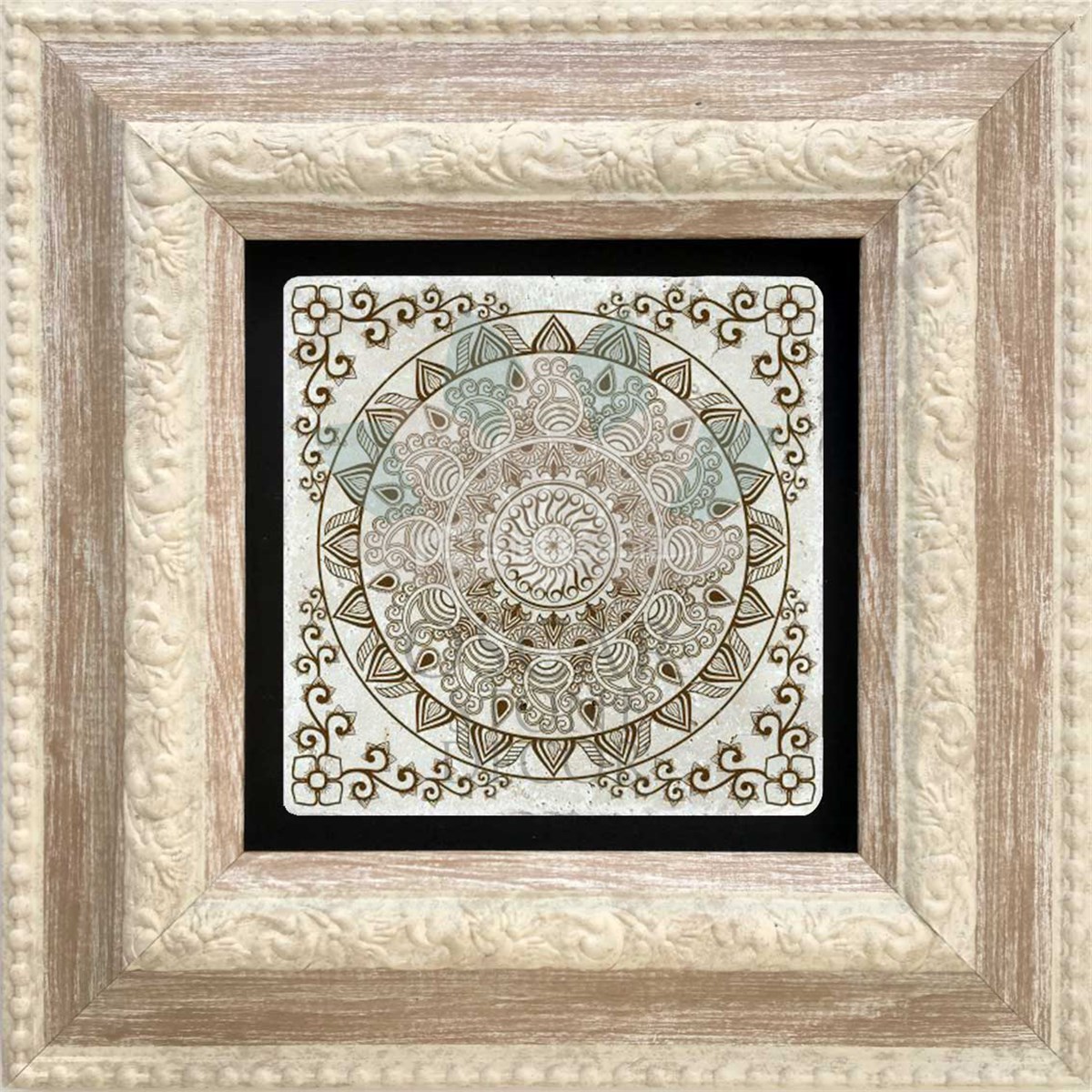 OSCAR STONE DECOR TEKLİ ÇERÇEVELİ DOĞALTAŞ DUVAR DEKORU / CDD-20-042 (WALL DECOR)