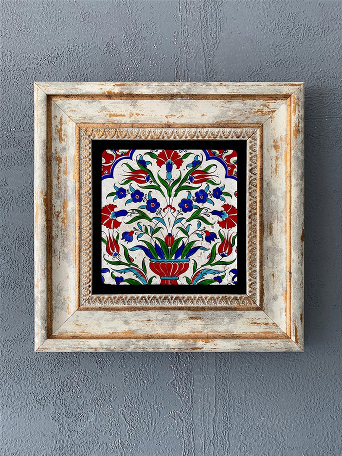 OSCAR STONE DECOR TEKLİ ÇERÇEVELİ DOĞALTAŞ DUVAR DEKORU / CDD1-40-201 (WALL DECOR)