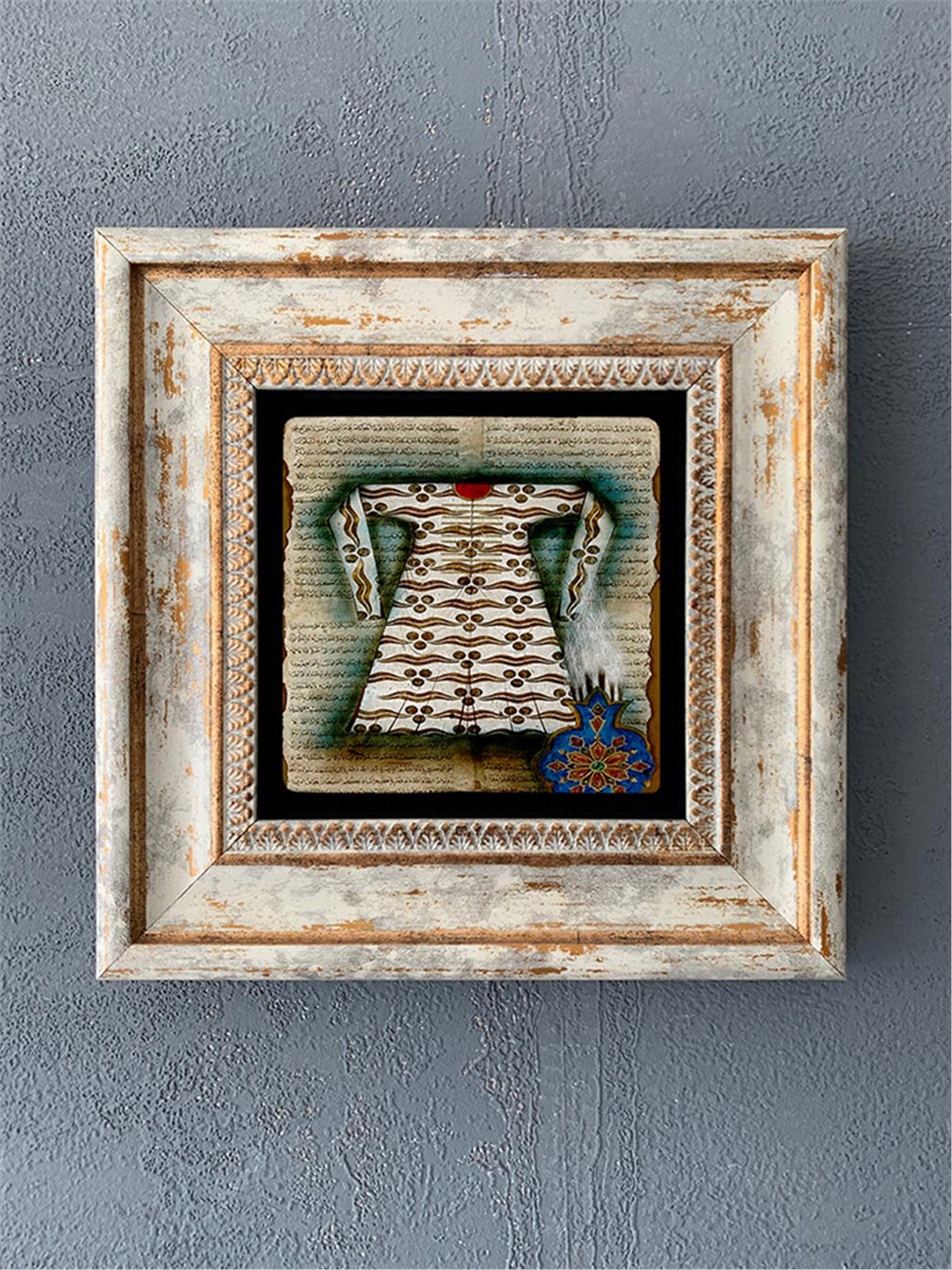 OSCAR STONE DECOR TEKLİ ÇERÇEVELİ DOĞALTAŞ DUVAR DEKORU / CDD1-40-125 (WALL DECOR)