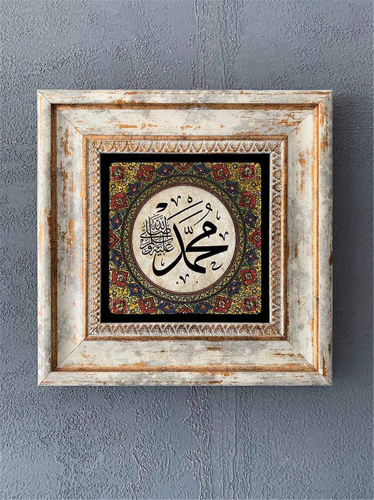 OSCAR STONE DECOR TEKLİ ÇERÇEVELİ DOĞALTAŞ DUVAR DEKORU / CDD1-40-370 (WALL DECOR)