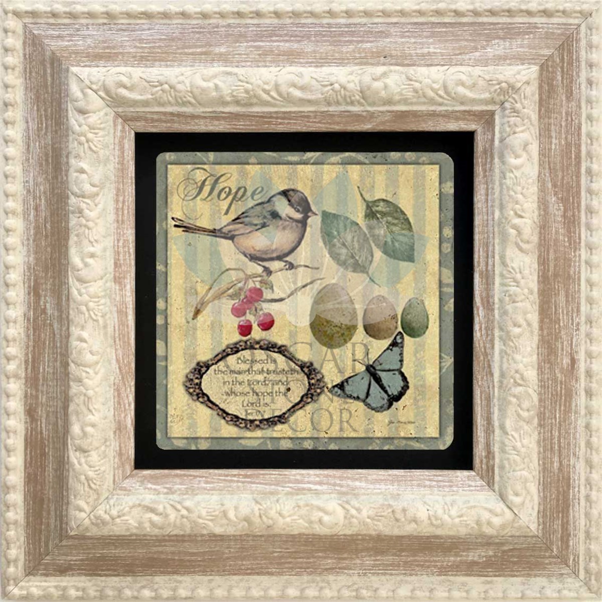 OSCAR STONE DECOR TEKLİ ÇERÇEVELİ DOĞALTAŞ DUVAR DEKORU / CDD-20-064 (WALL DECOR)