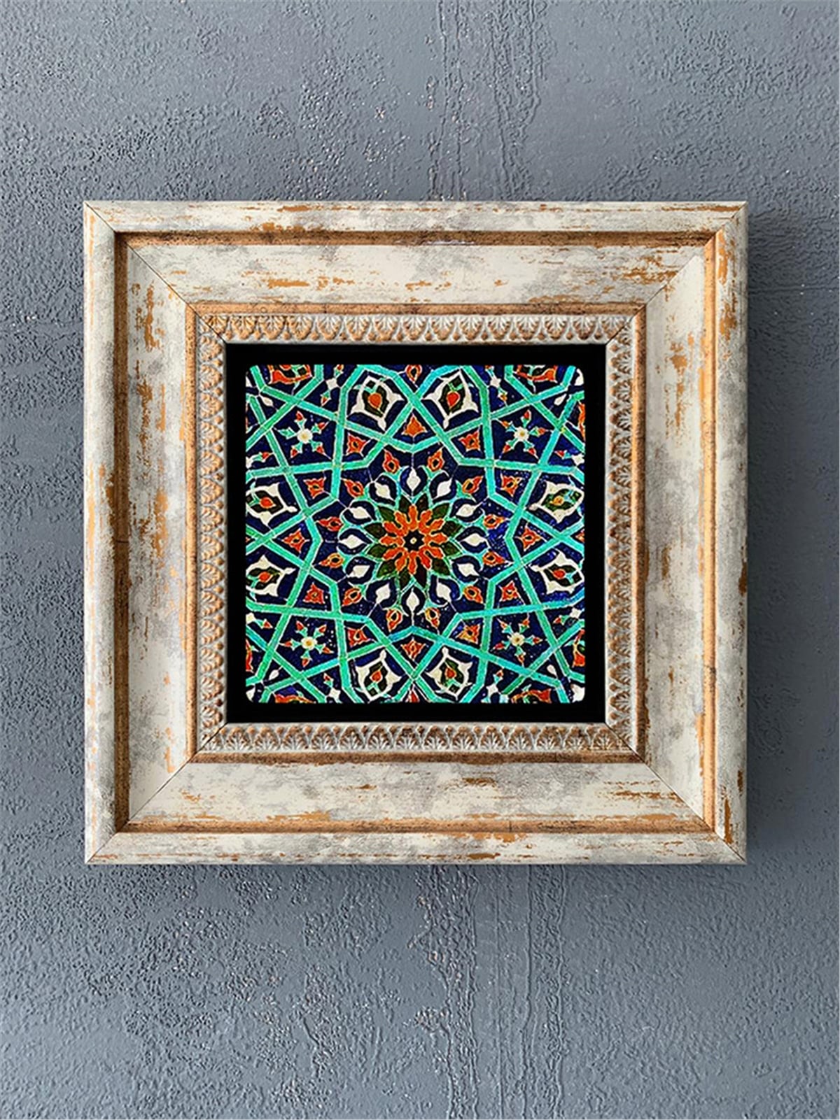 OSCAR STONE DECOR TEKLİ ÇERÇEVELİ DOĞALTAŞ DUVAR DEKORU / CDD1-40-302 (WALL DECOR)