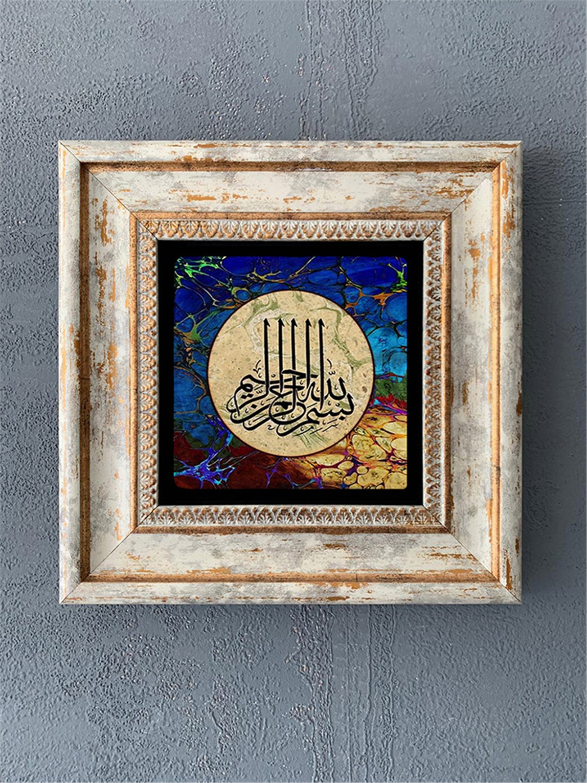 OSCAR STONE DECOR TEKLİ ÇERÇEVELİ DOĞALTAŞ DUVAR DEKORU / CDD1-40-443 (WALL DECOR)