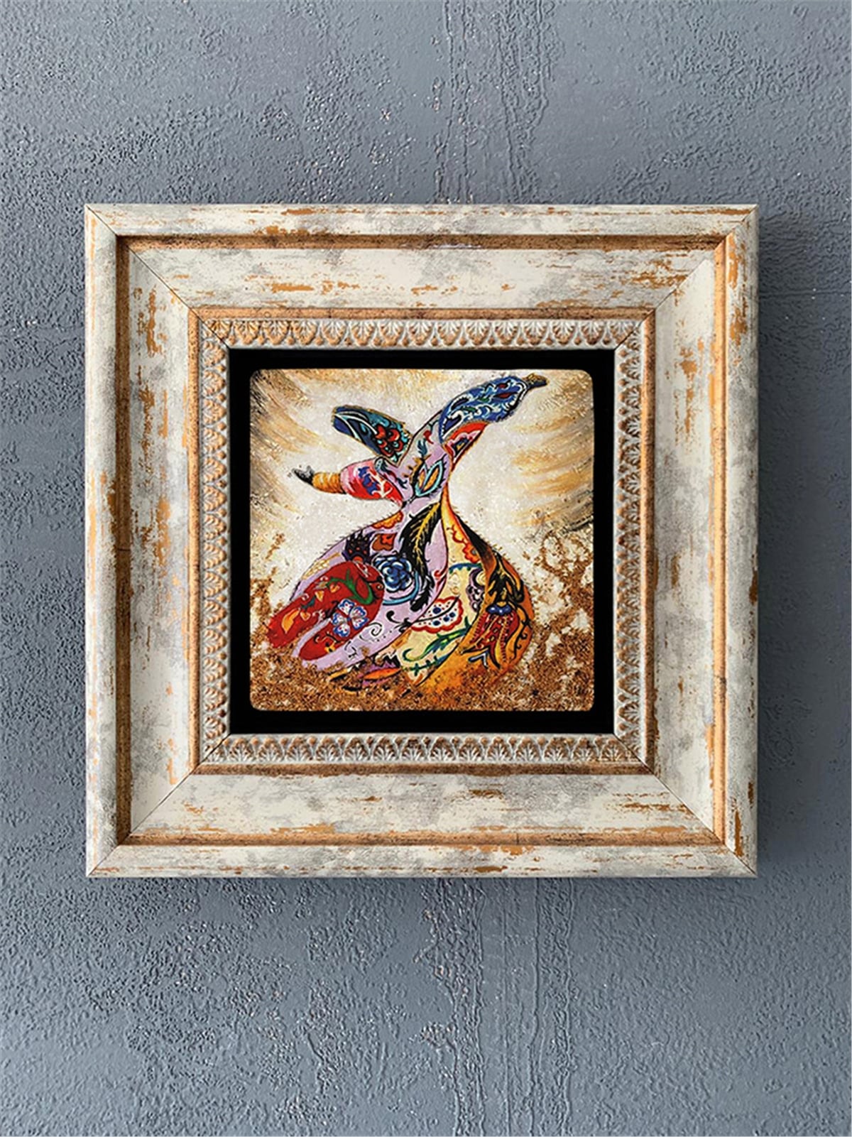 OSCAR STONE DECOR TEKLİ ÇERÇEVELİ DOĞALTAŞ DUVAR DEKORU / CDD1-40-060 (WALL DECOR)