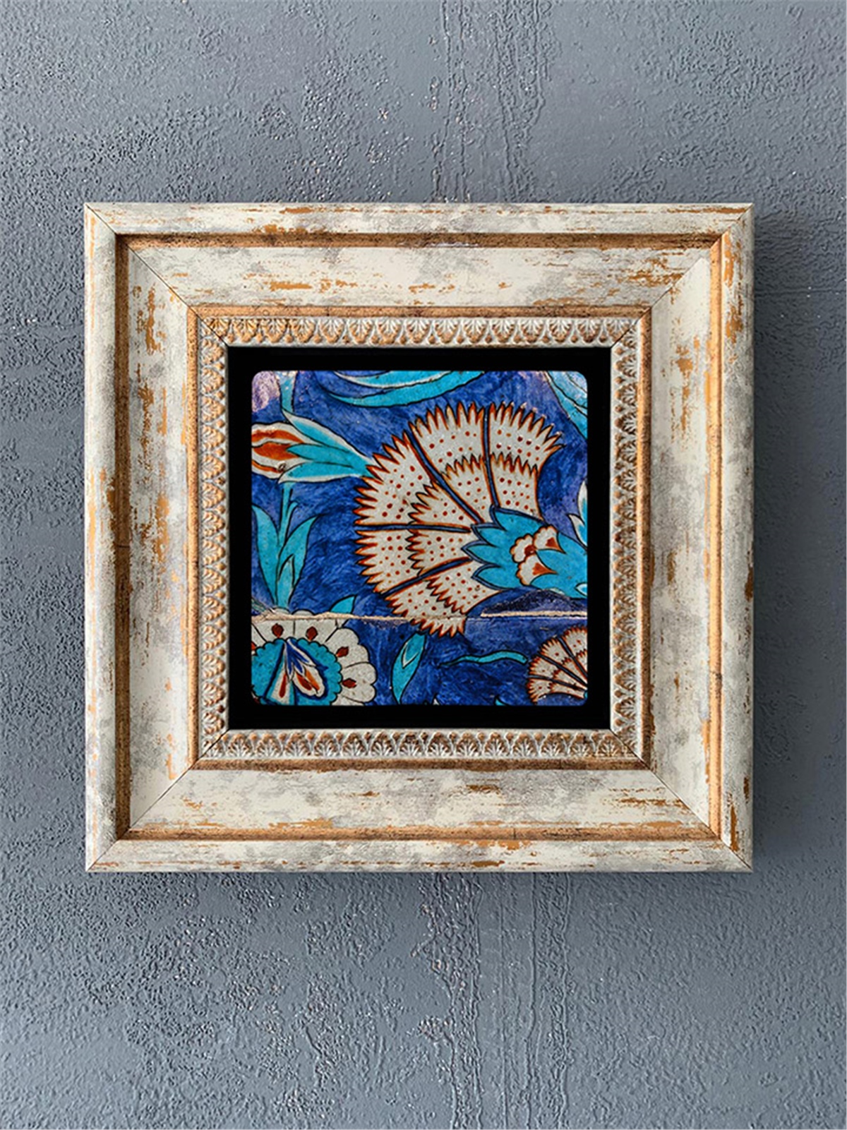 OSCAR STONE DECOR TEKLİ ÇERÇEVELİ DOĞALTAŞ DUVAR DEKORU / CDD1-40-235 (WALL DECOR)