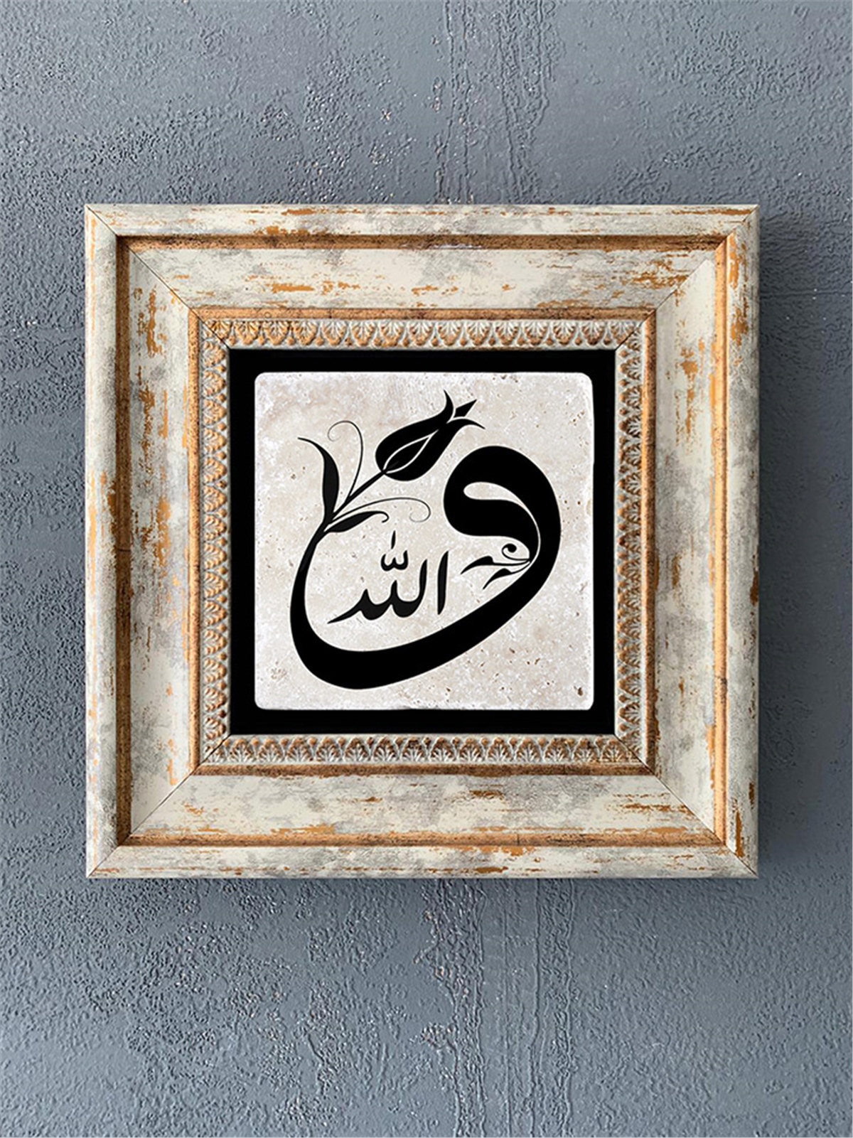 OSCAR STONE DECOR TEKLİ ÇERÇEVELİ DOĞALTAŞ DUVAR DEKORU / CDD1-40-328 (WALL DECOR)