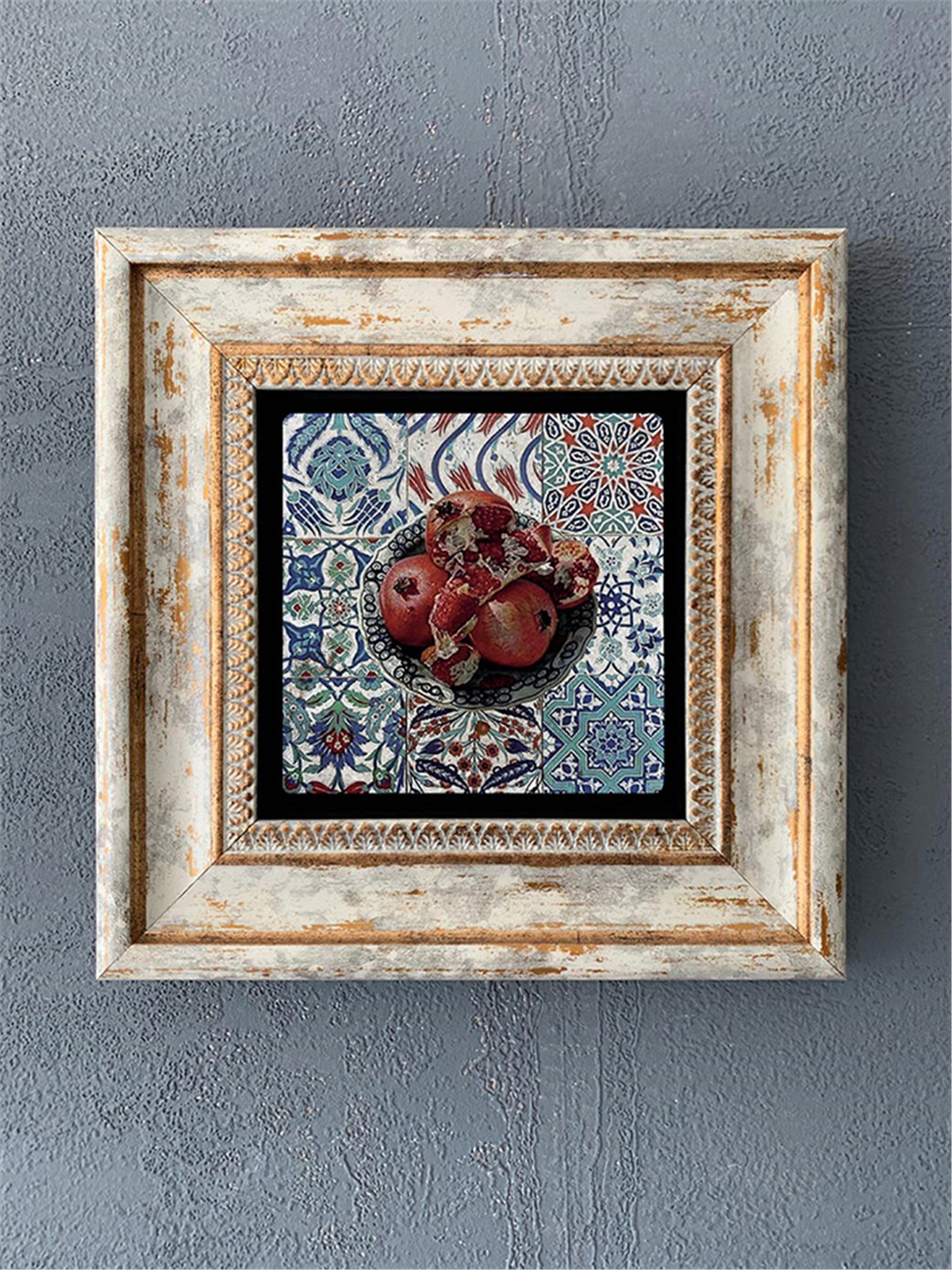 OSCAR STONE DECOR TEKLİ ÇERÇEVELİ DOĞALTAŞ DUVAR DEKORU / CDD1-40-474 (WALL DECOR)