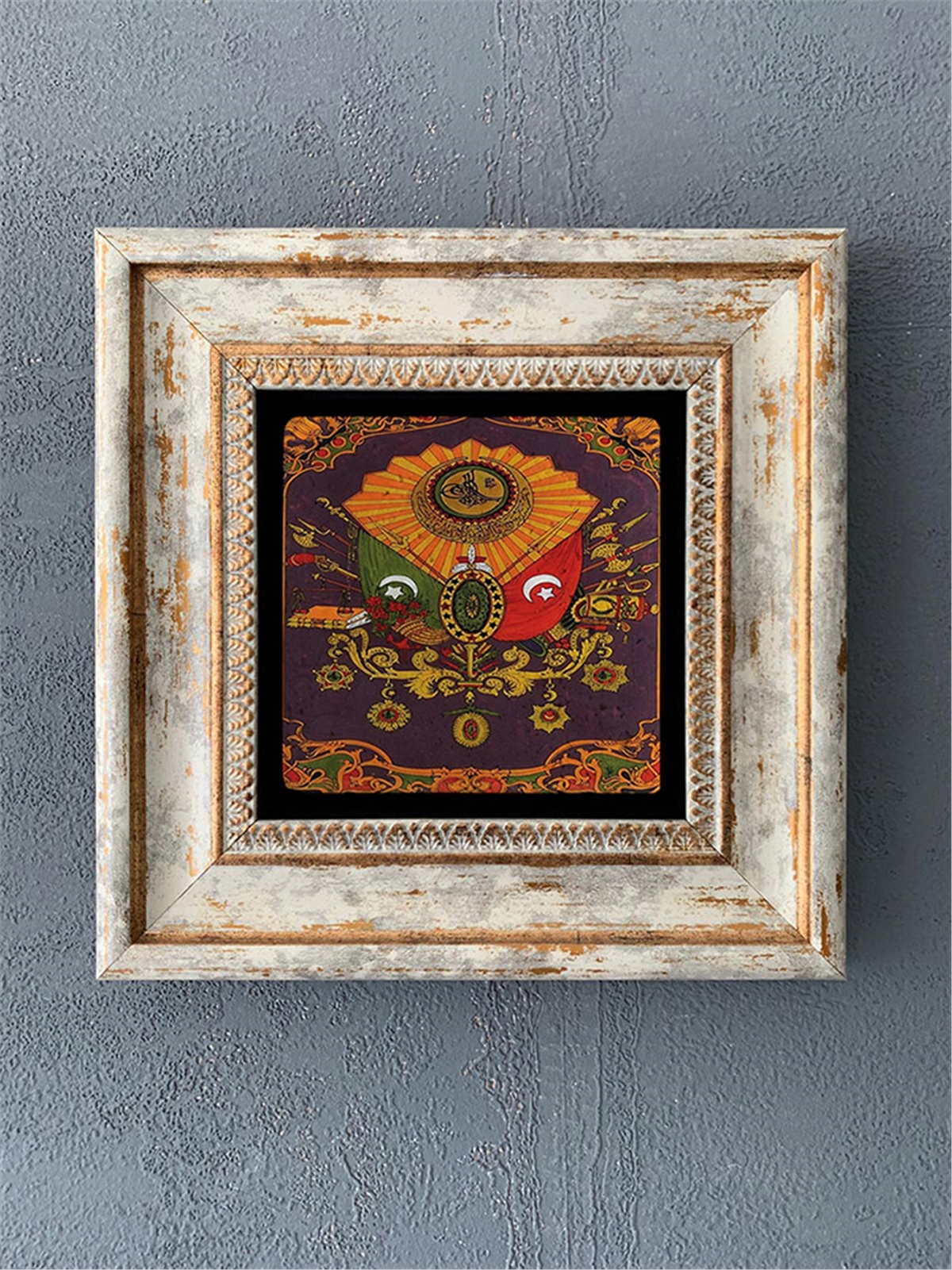 OSCAR STONE DECOR TEKLİ ÇERÇEVELİ DOĞALTAŞ DUVAR DEKORU / CDD1-40-135 (WALL DECOR)