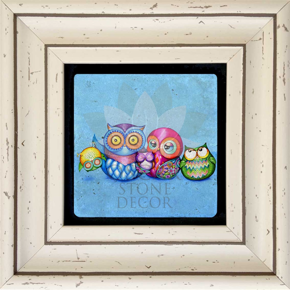 OSCAR STONE DECOR TEKLİ ÇERÇEVELİ DOĞALTAŞ DUVAR DEKORU / CDD-30-071 (WALL DECOR)