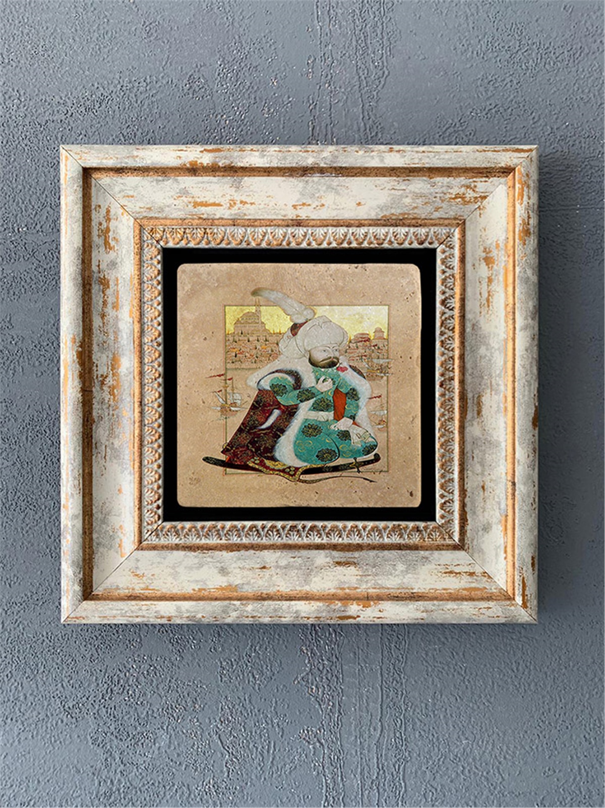 OSCAR STONE DECOR TEKLİ ÇERÇEVELİ DOĞALTAŞ DUVAR DEKORU / CDD1-40-140 (WALL DECOR)