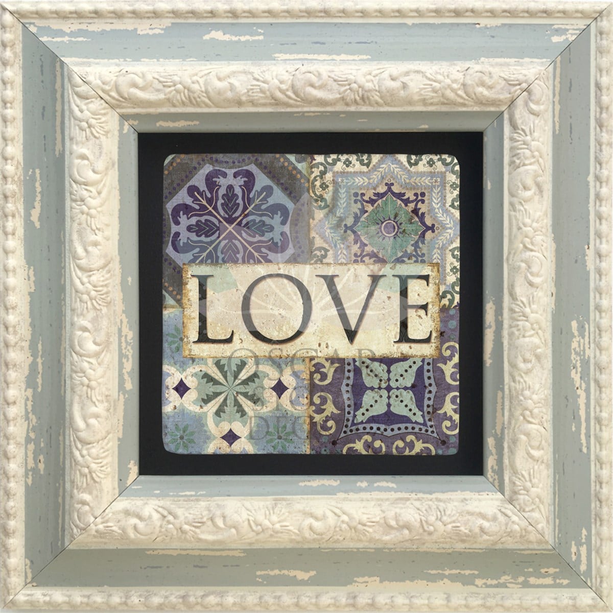 OSCAR STONE DECOR TEKLİ ÇERÇEVELİ DOĞALTAŞ DUVAR DEKORU / CDD-10-062 (WALL DECOR)