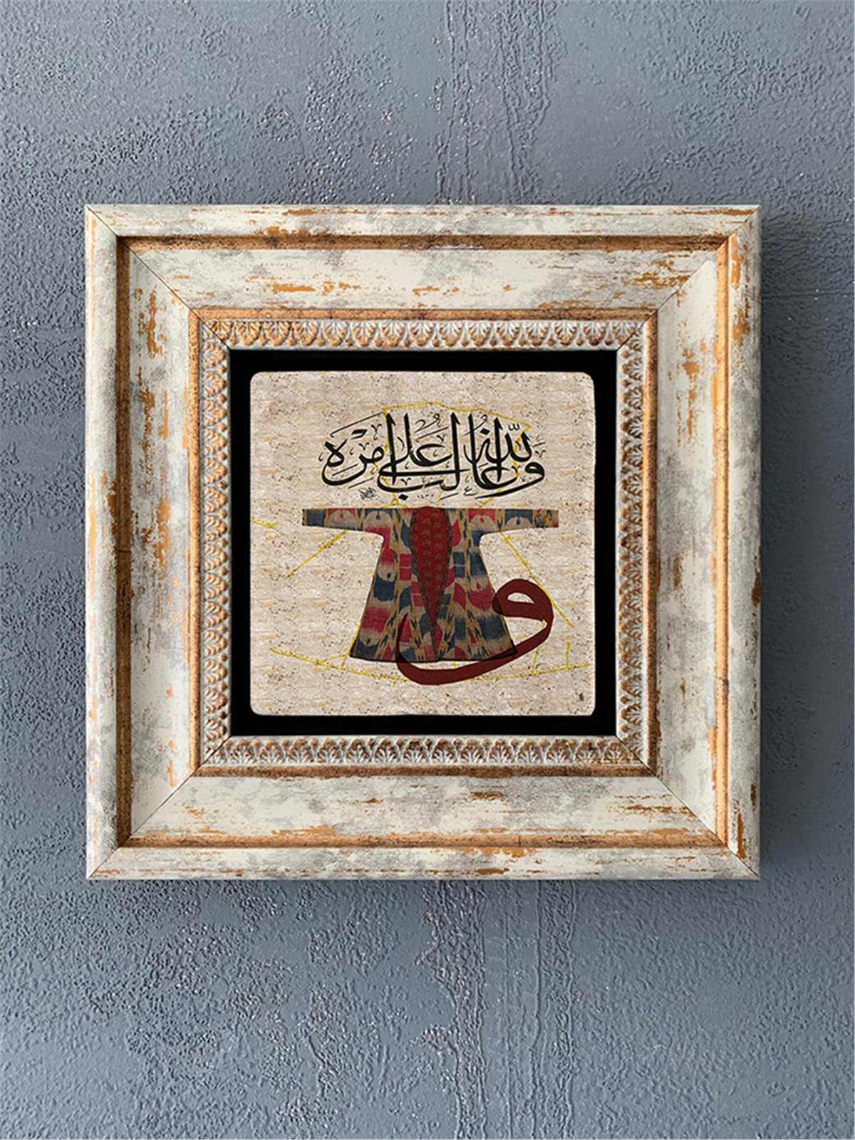 OSCAR STONE DECOR TEKLİ ÇERÇEVELİ DOĞALTAŞ DUVAR DEKORU / CDD1-40-136 (WALL DECOR)