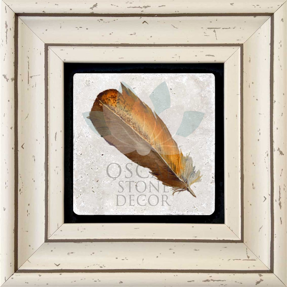 OSCAR STONE DECOR TEKLİ ÇERÇEVELİ DOĞALTAŞ DUVAR DEKORU / CDD-30-115 (WALL DECOR)