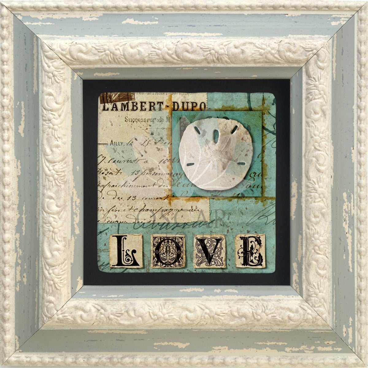 OSCAR STONE DECOR TEKLİ ÇERÇEVELİ DOĞALTAŞ DUVAR DEKORU / CDD-10-059 (WALL DECOR)