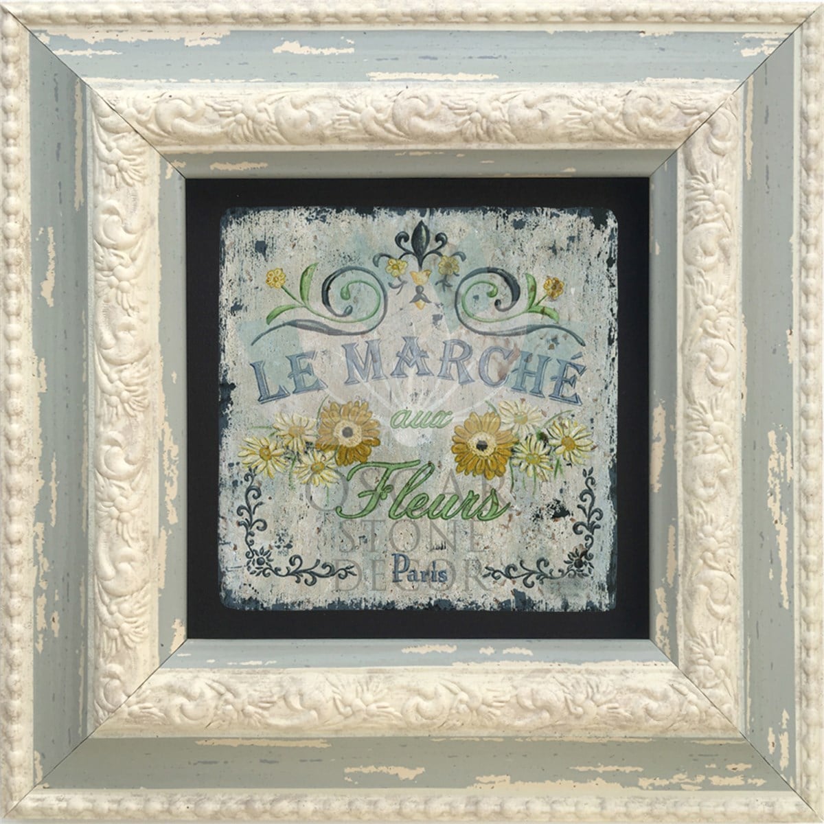 OSCAR STONE DECOR TEKLİ ÇERÇEVELİ DOĞALTAŞ DUVAR DEKORU / CDD-10-063 (WALL DECOR)