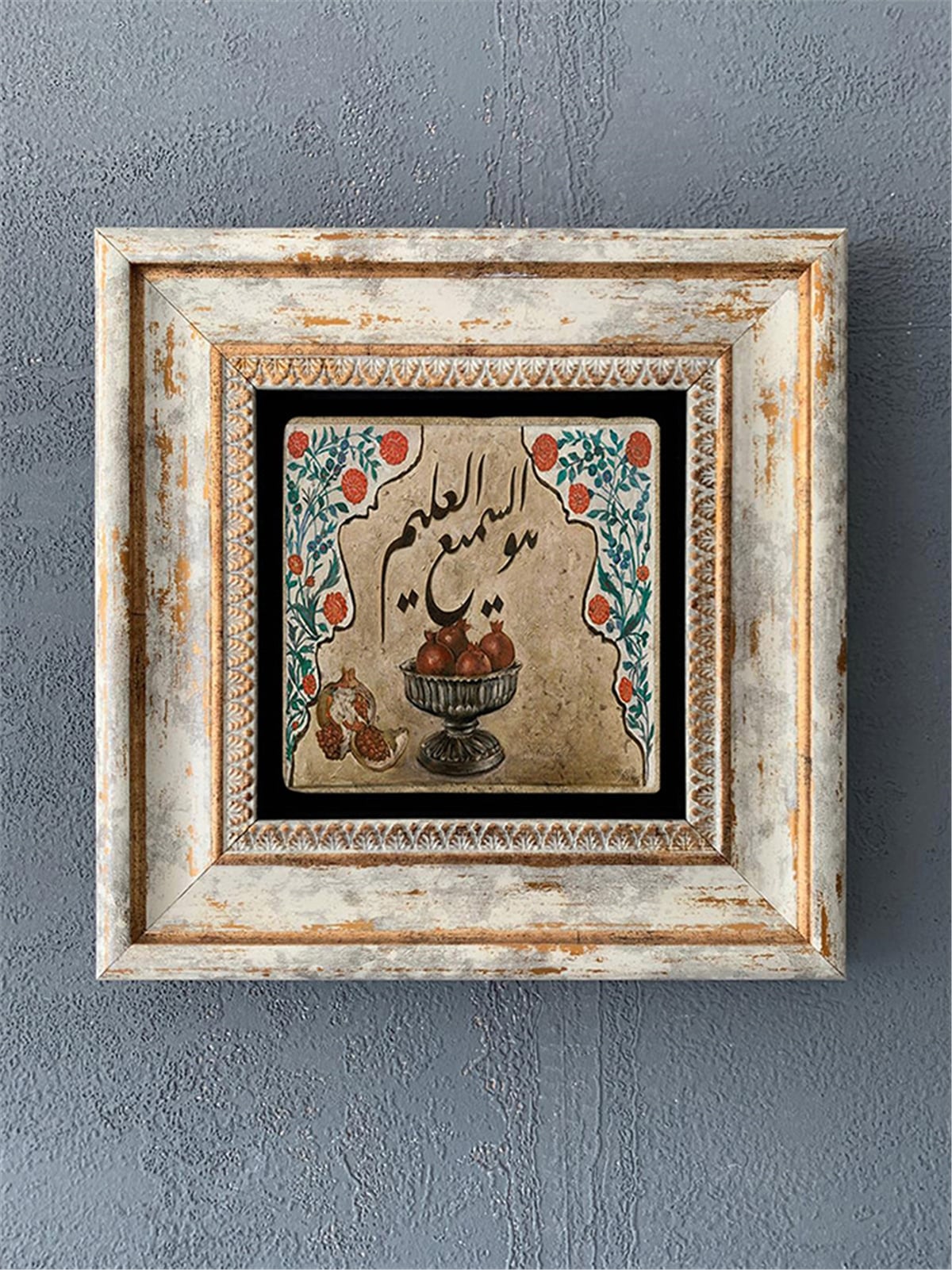 OSCAR STONE DECOR TEKLİ ÇERÇEVELİ DOĞALTAŞ DUVAR DEKORU / CDD1-40-475 (WALL DECOR)