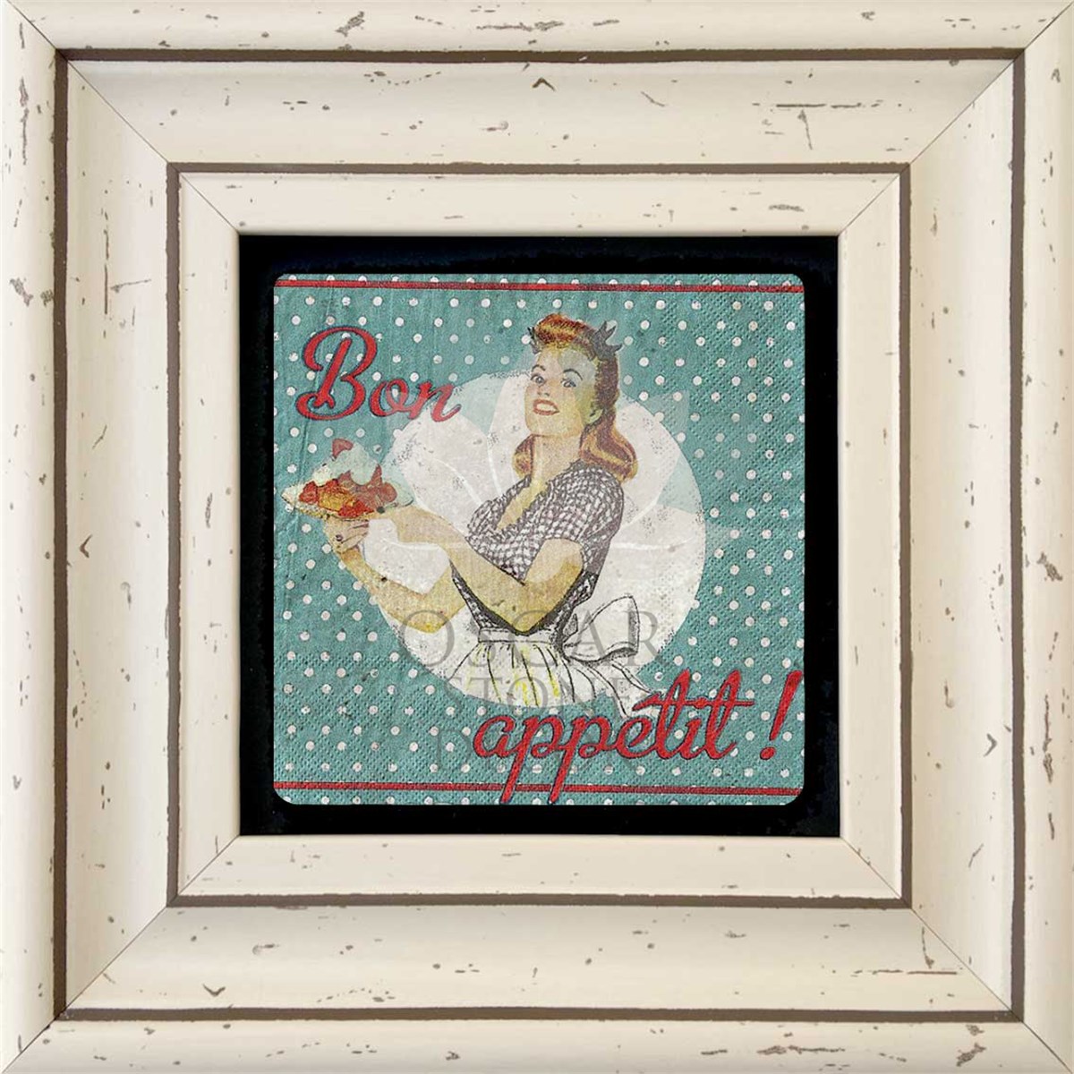 OSCAR STONE DECOR TEKLİ ÇERÇEVELİ DOĞALTAŞ DUVAR DEKORU / CDD-30-132 (WALL DECOR)
