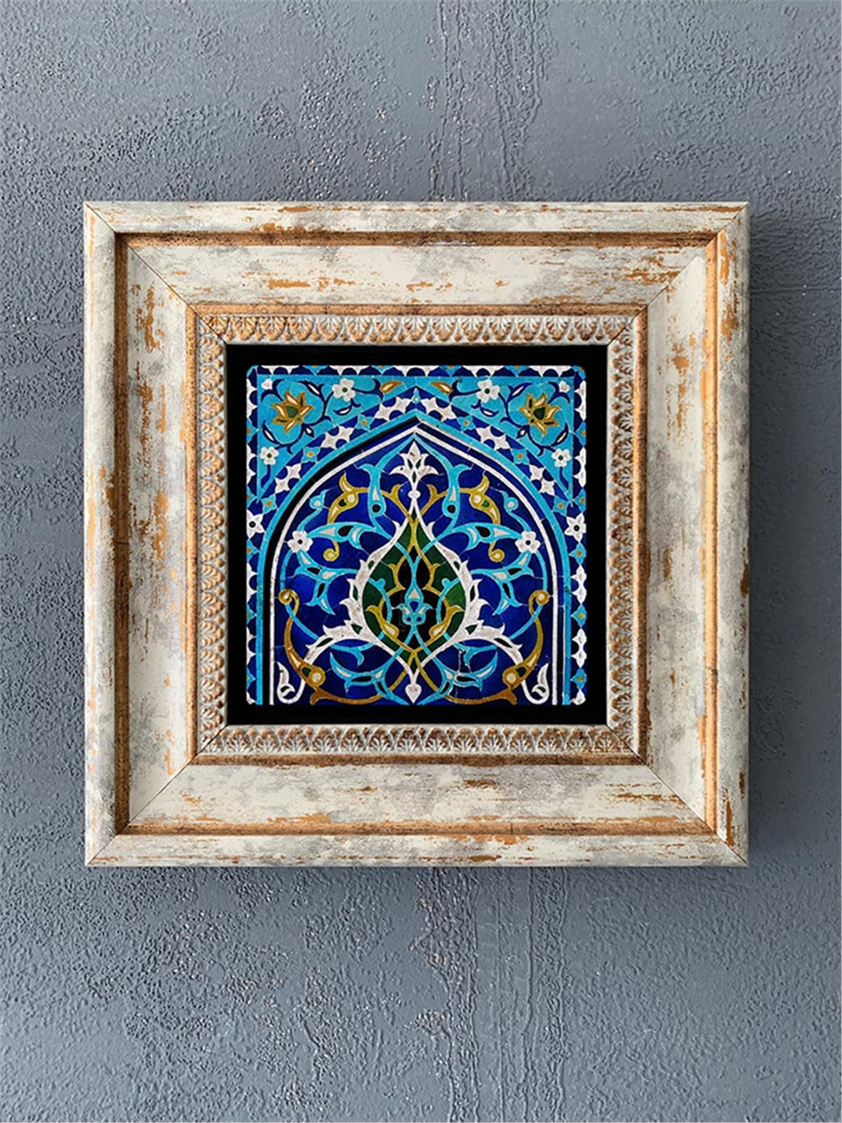 OSCAR STONE DECOR TEKLİ ÇERÇEVELİ DOĞALTAŞ DUVAR DEKORU / CDD1-40-284 (WALL DECOR)