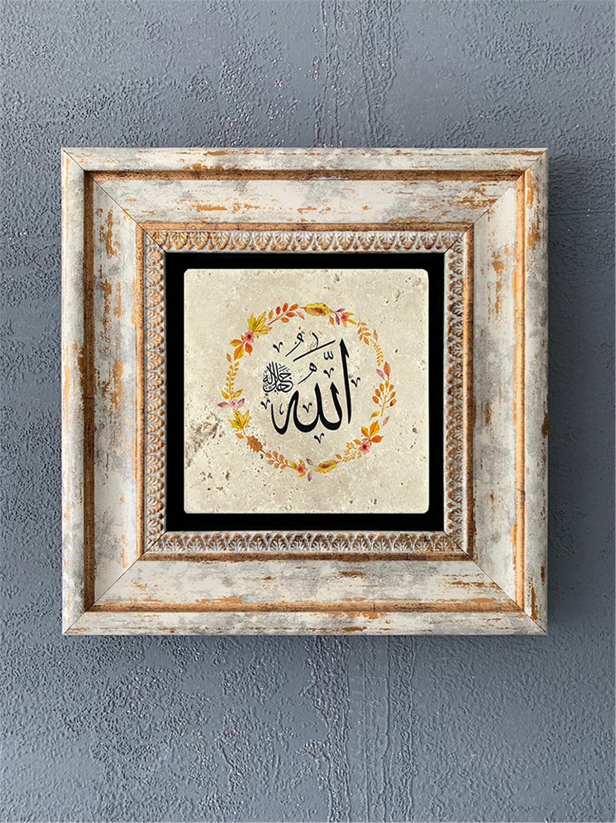 OSCAR STONE DECOR TEKLİ ÇERÇEVELİ DOĞALTAŞ DUVAR DEKORU / CDD1-40-430 (WALL DECOR)
