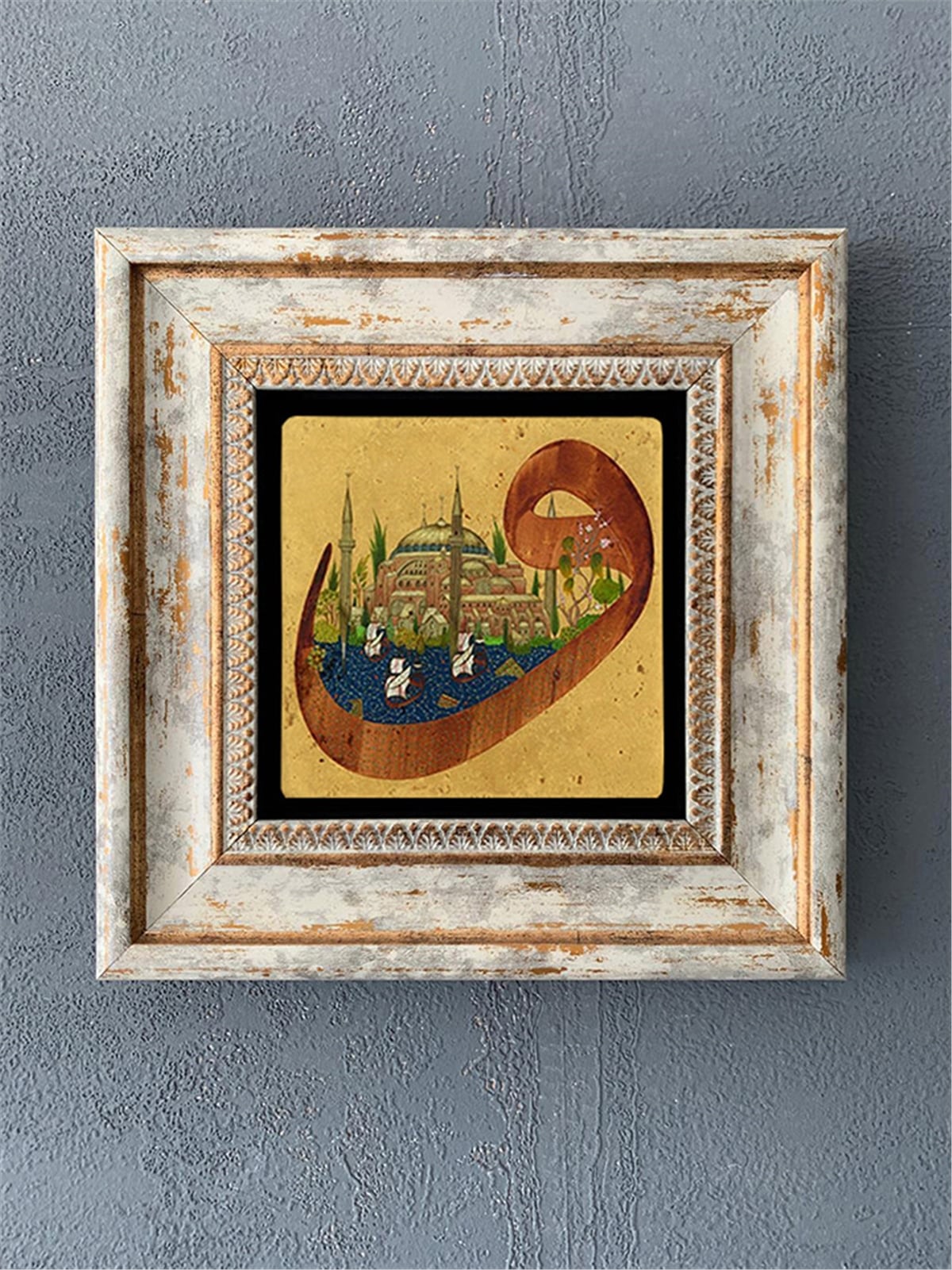OSCAR STONE DECOR TEKLİ ÇERÇEVELİ DOĞALTAŞ DUVAR DEKORU / CDD1-40-048 (WALL DECOR)