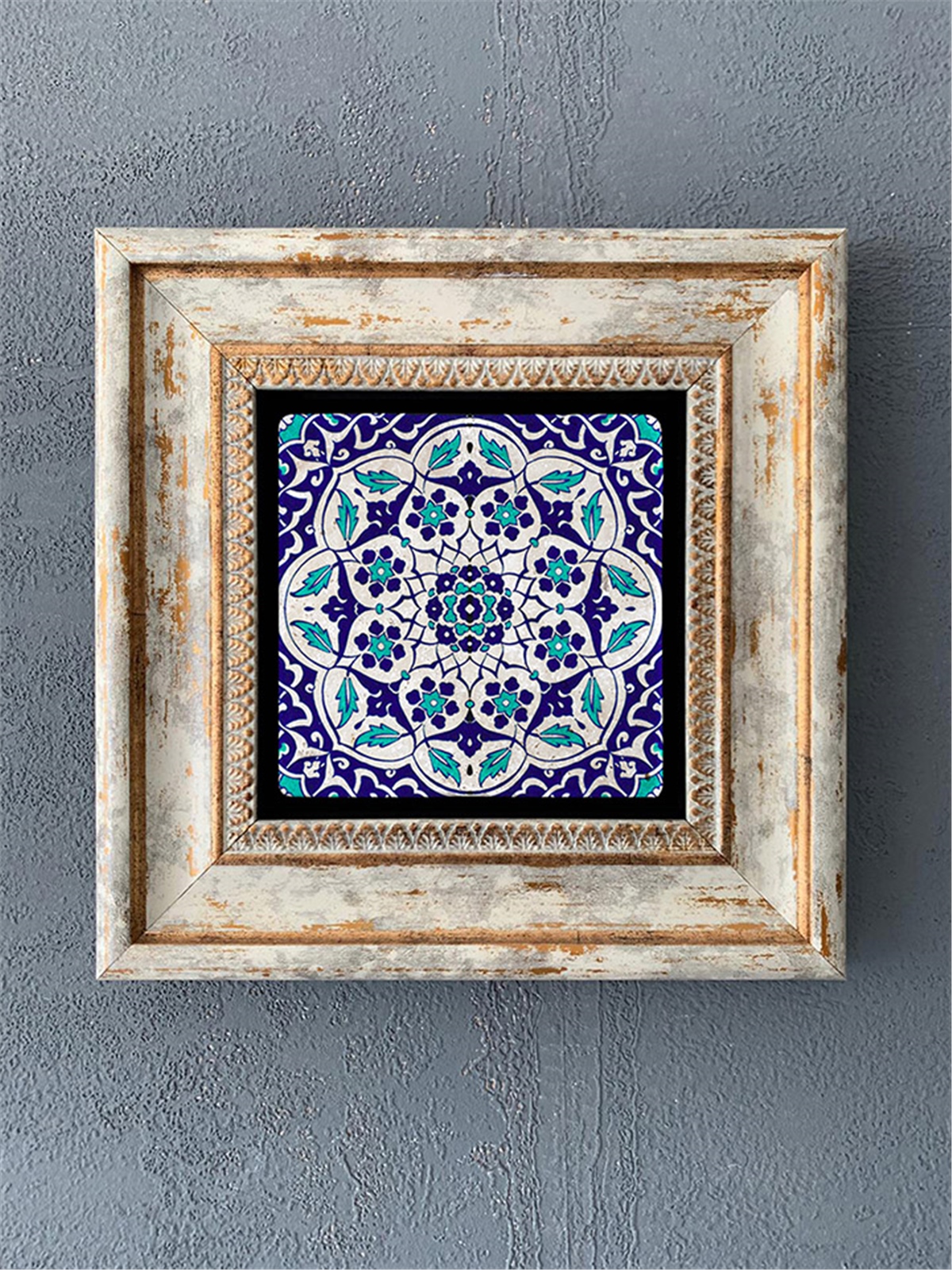 OSCAR STONE DECOR TEKLİ ÇERÇEVELİ DOĞALTAŞ DUVAR DEKORU / CDD1-40-186 (WALL DECOR)