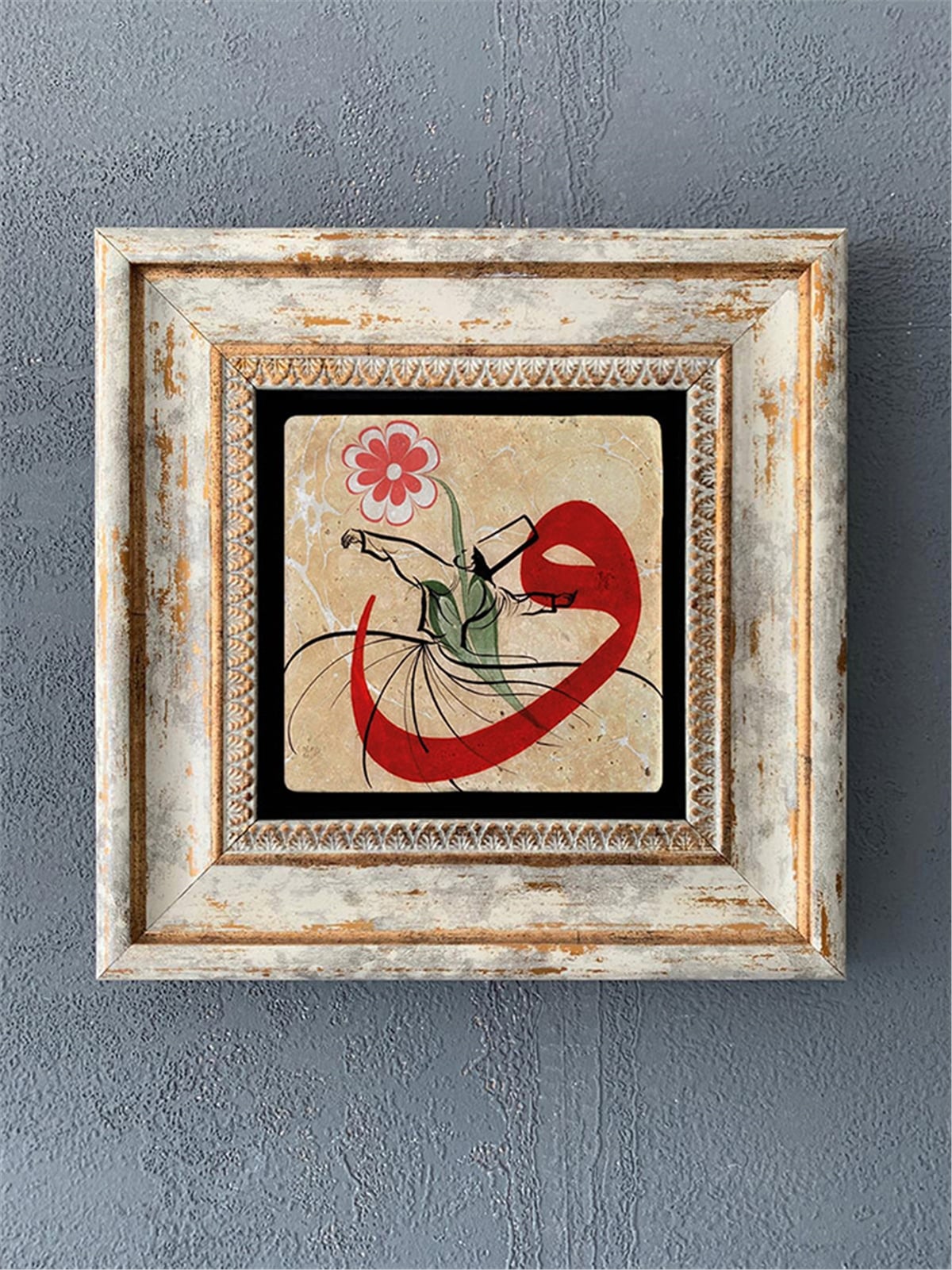 OSCAR STONE DECOR TEKLİ ÇERÇEVELİ DOĞALTAŞ DUVAR DEKORU / CDD1-40-396 (WALL DECOR)