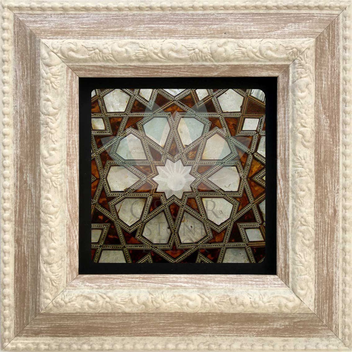 OSCAR STONE DECOR TEKLİ ÇERÇEVELİ DOĞALTAŞ DUVAR DEKORU / CDD-20-030 (WALL DECOR)