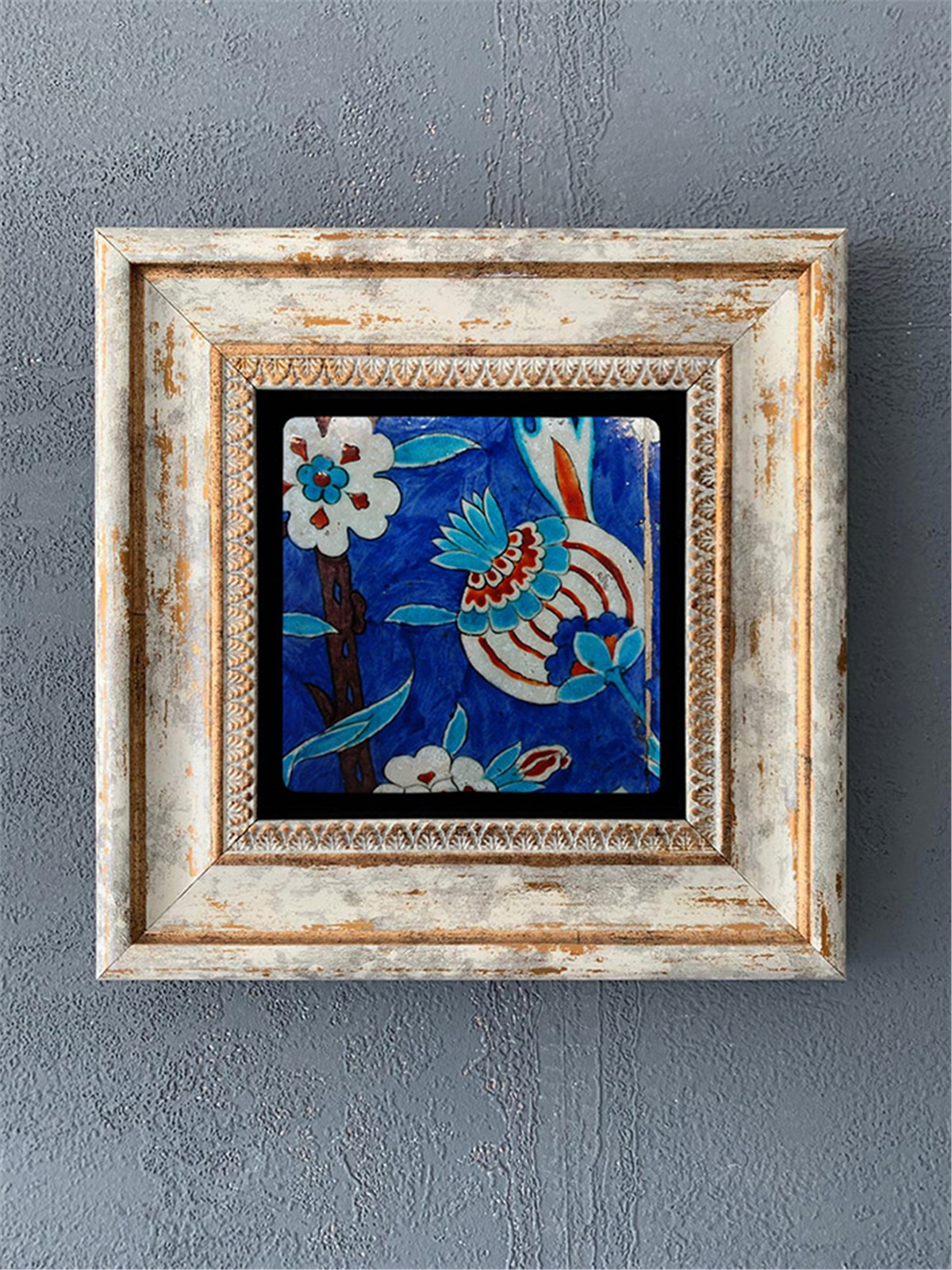 OSCAR STONE DECOR TEKLİ ÇERÇEVELİ DOĞALTAŞ DUVAR DEKORU / CDD1-40-247 (WALL DECOR)