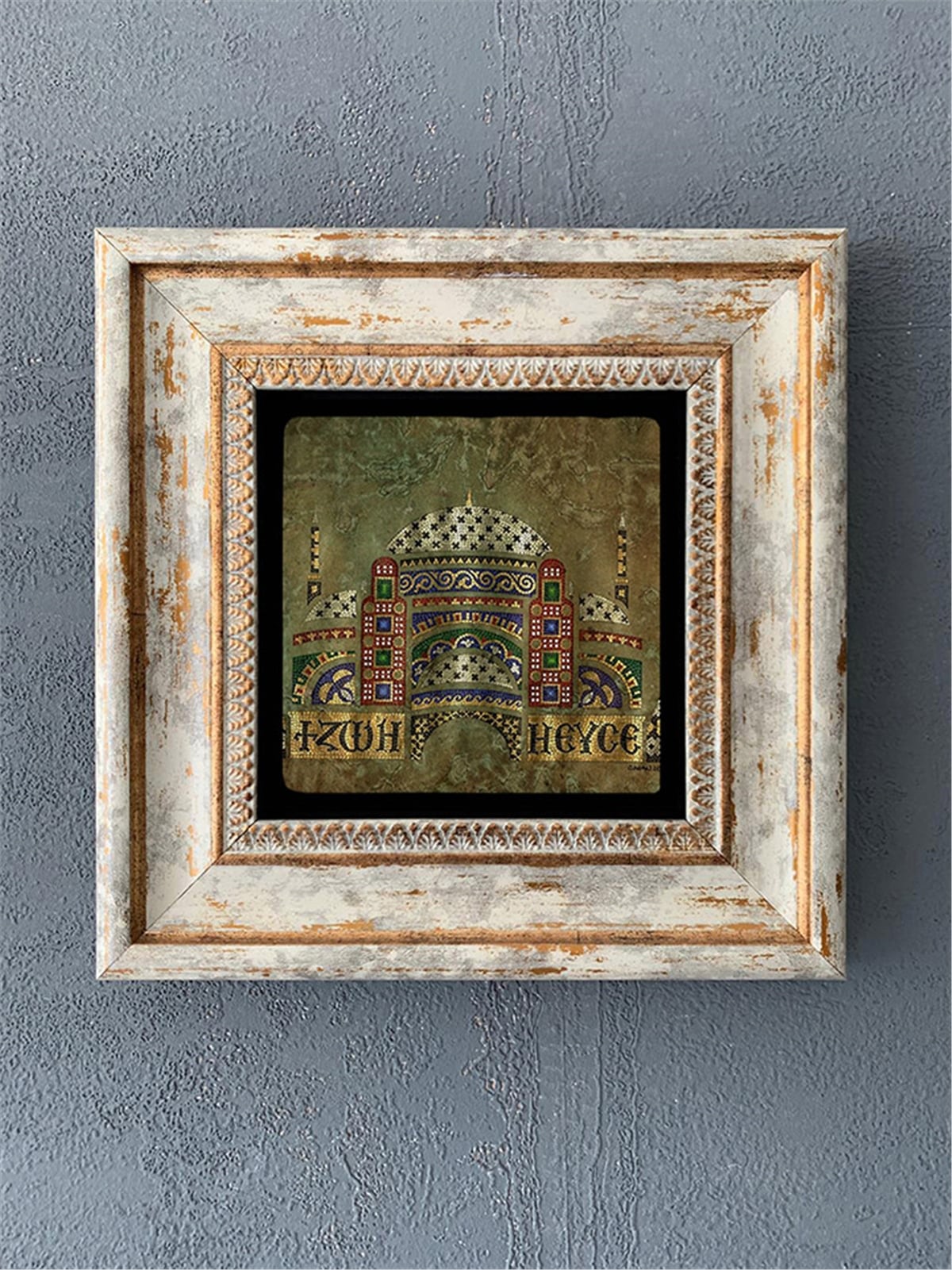 OSCAR STONE DECOR TEKLİ ÇERÇEVELİ DOĞALTAŞ DUVAR DEKORU / CDD1-40-515 (WALL DECOR)