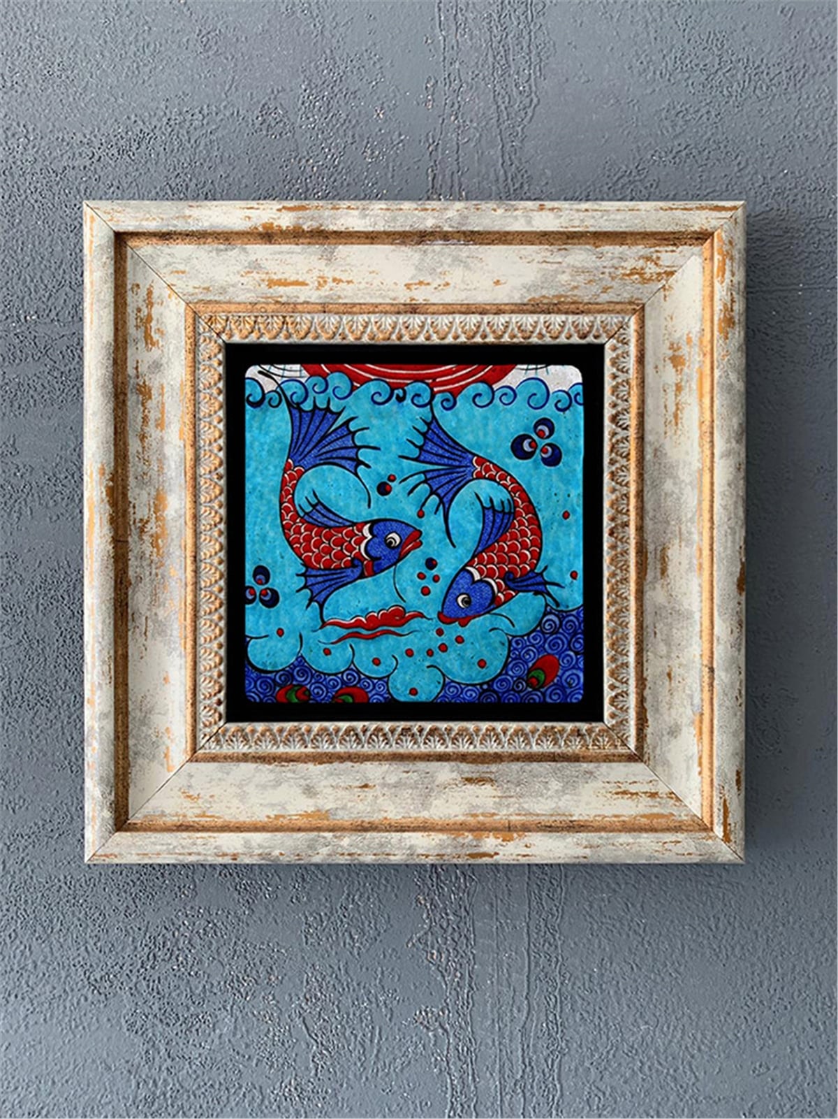 OSCAR STONE DECOR TEKLİ ÇERÇEVELİ DOĞALTAŞ DUVAR DEKORU / CDD1-40-306 (WALL DECOR)