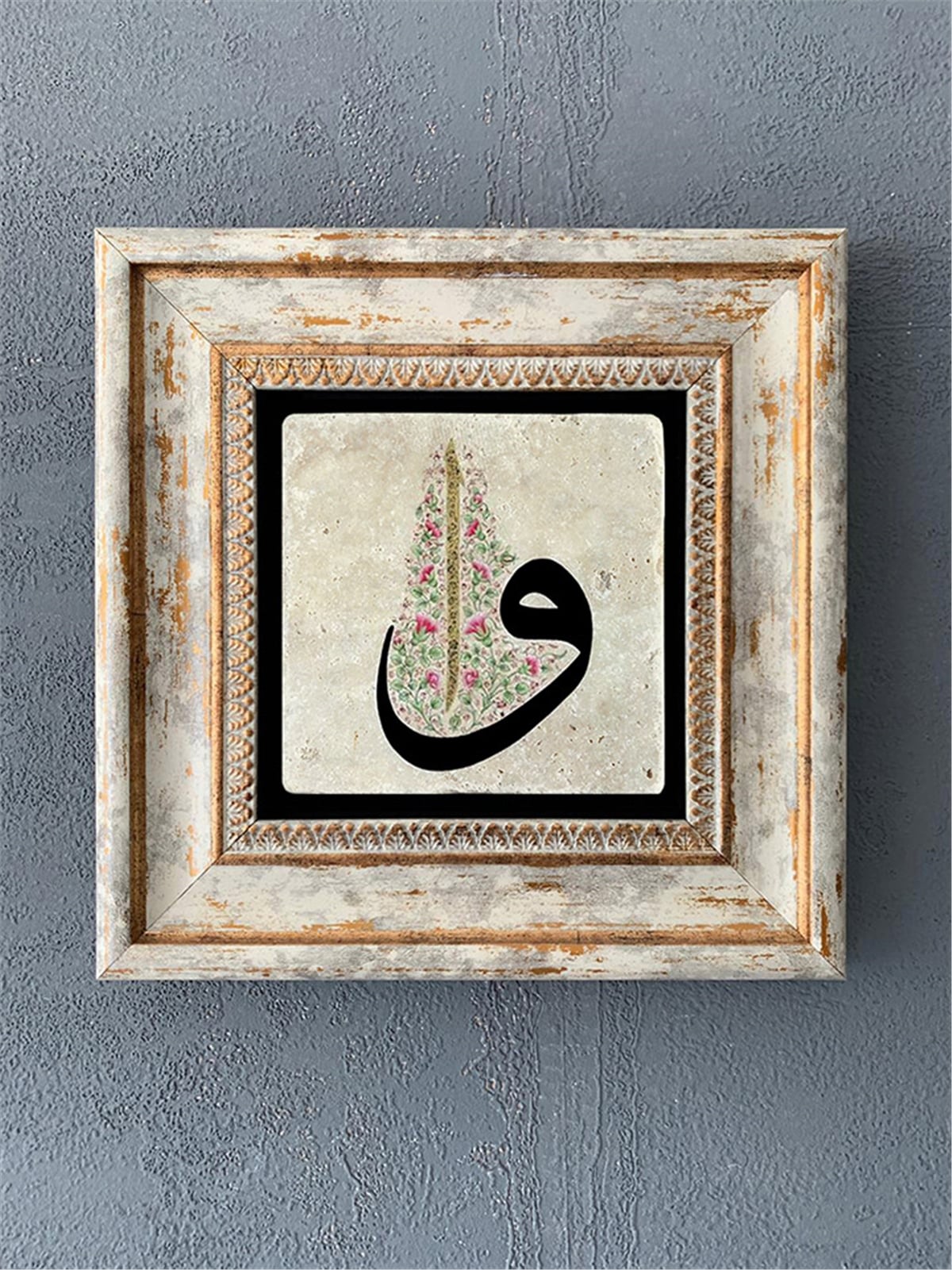 OSCAR STONE DECOR TEKLİ ÇERÇEVELİ DOĞALTAŞ DUVAR DEKORU / CDD1-40-320 (WALL DECOR)