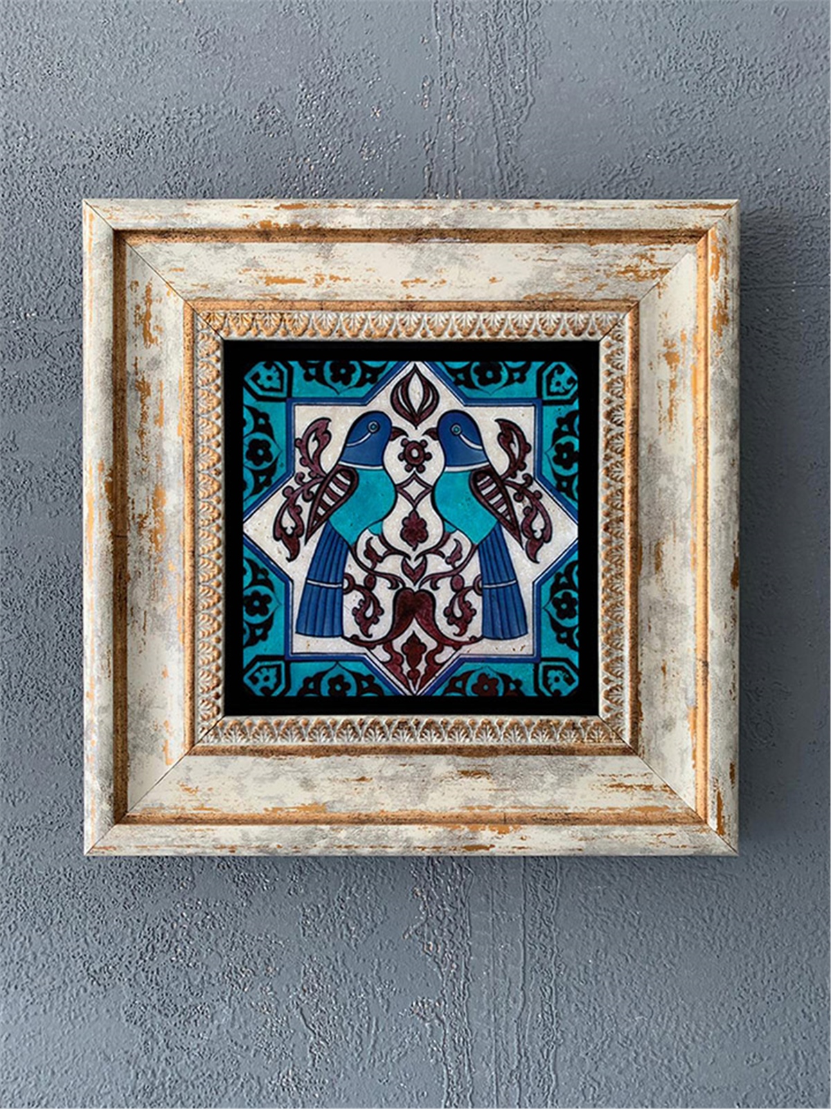 OSCAR STONE DECOR TEKLİ ÇERÇEVELİ DOĞALTAŞ DUVAR DEKORU / CDD1-40-274 (WALL DECOR)