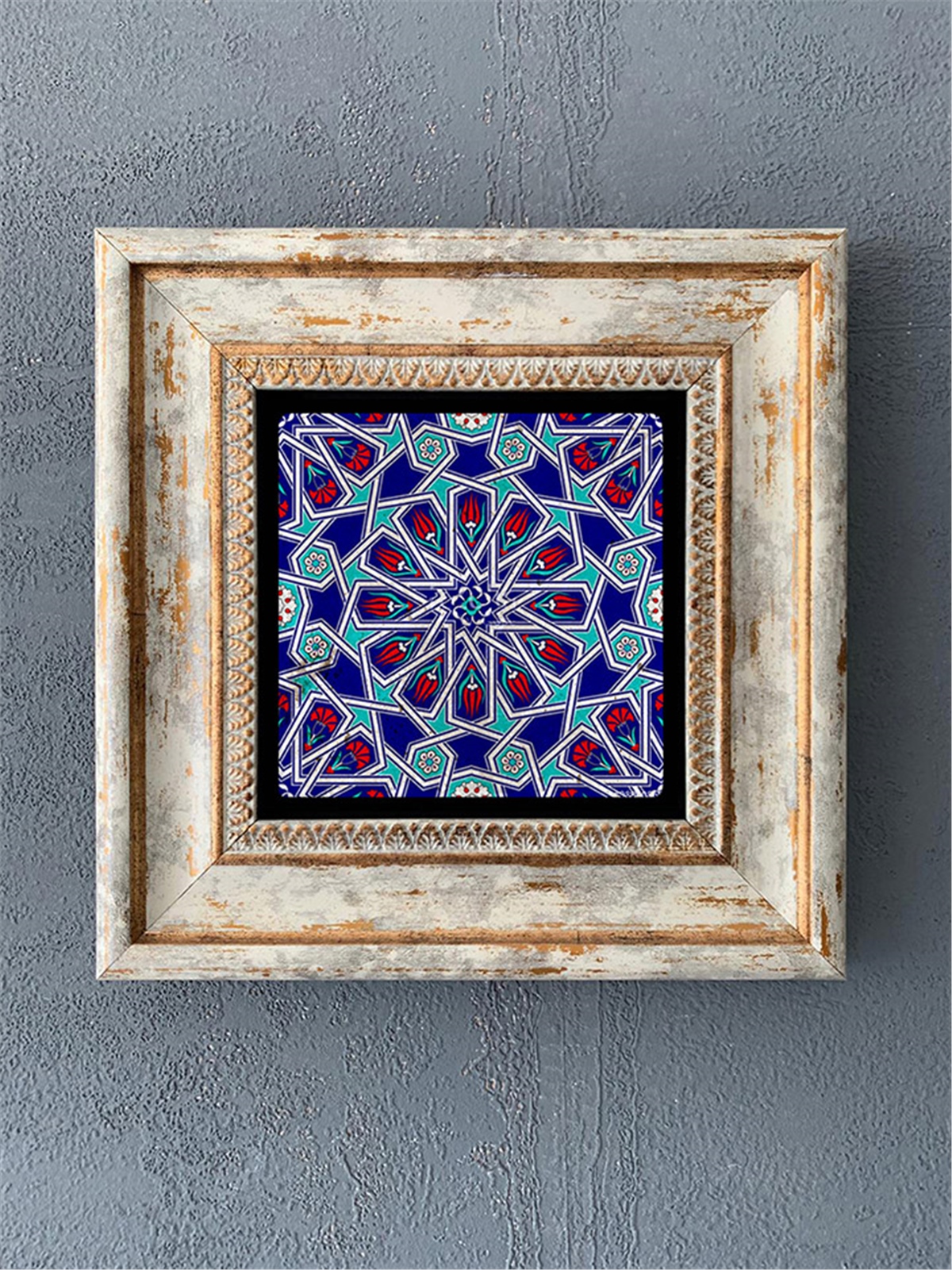 OSCAR STONE DECOR TEKLİ ÇERÇEVELİ DOĞALTAŞ DUVAR DEKORU / CDD1-40-196 (WALL DECOR)