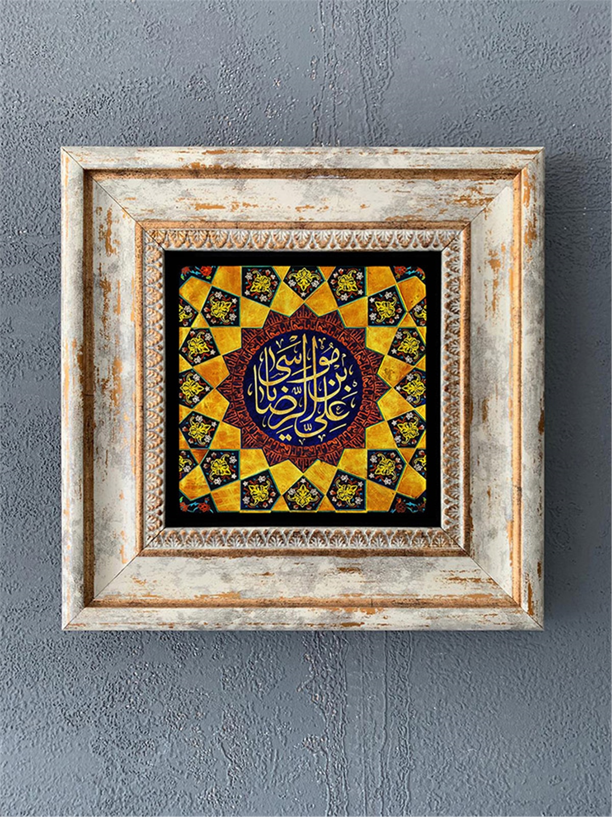 OSCAR STONE DECOR TEKLİ ÇERÇEVELİ DOĞALTAŞ DUVAR DEKORU / CDD1-40-294 (WALL DECOR)