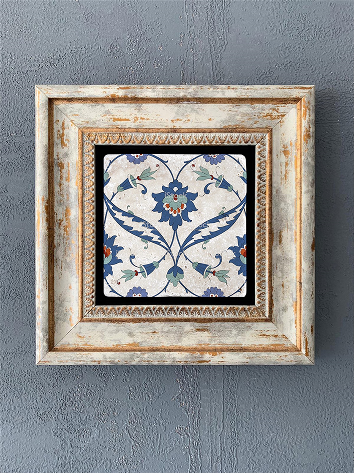 OSCAR STONE DECOR TEKLİ ÇERÇEVELİ DOĞALTAŞ DUVAR DEKORU / CDD1-40-206 (WALL DECOR)