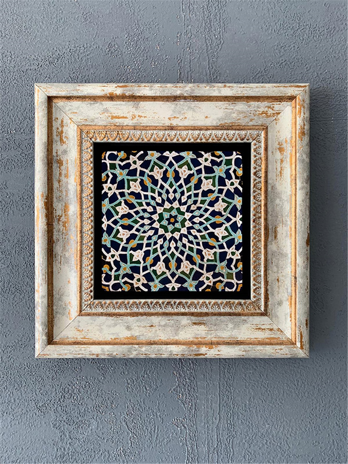 OSCAR STONE DECOR TEKLİ ÇERÇEVELİ DOĞALTAŞ DUVAR DEKORU / CDD1-40-242 (WALL DECOR)