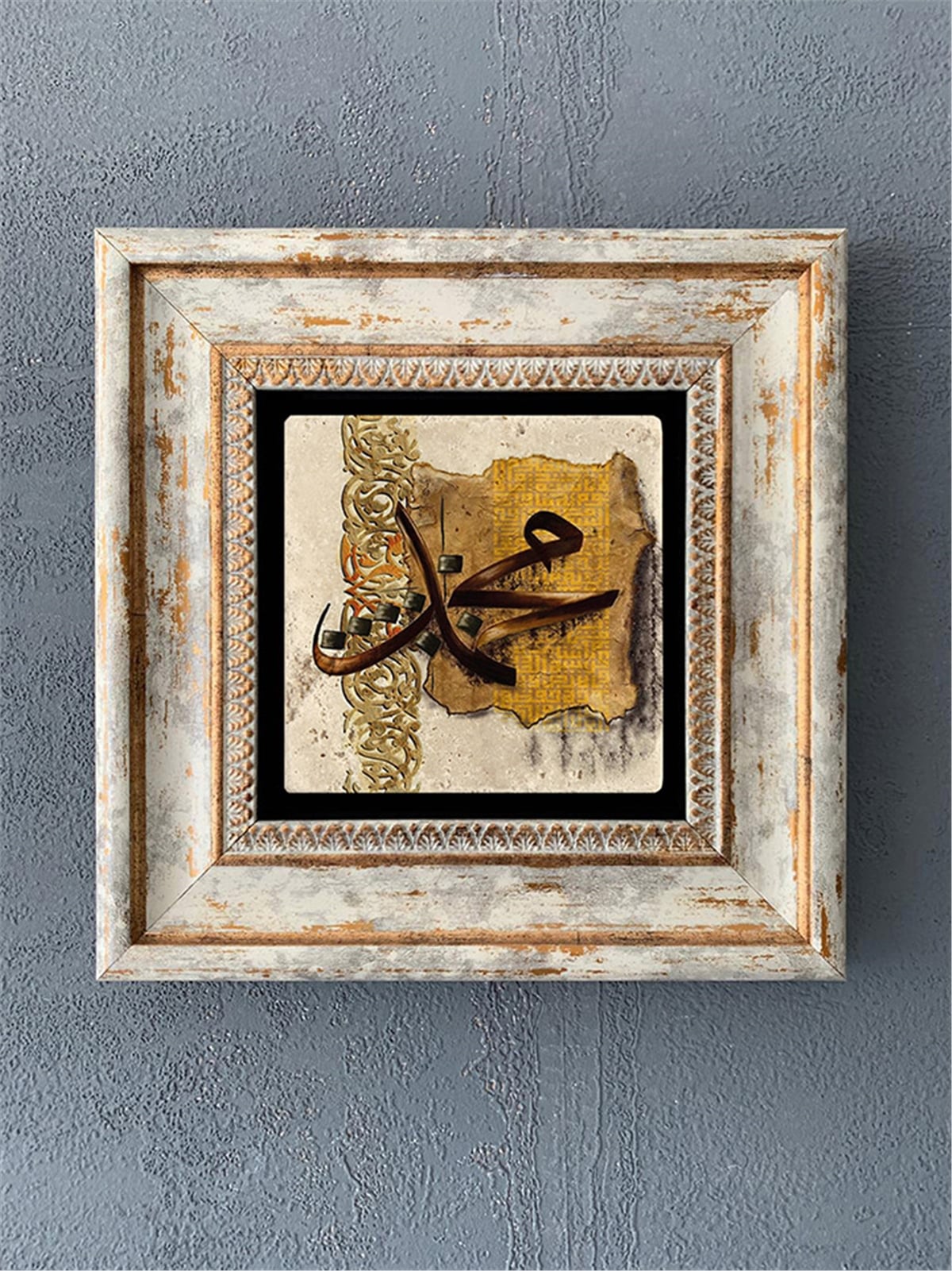 OSCAR STONE DECOR TEKLİ ÇERÇEVELİ DOĞALTAŞ DUVAR DEKORU / CDD1-40-366 (WALL DECOR)