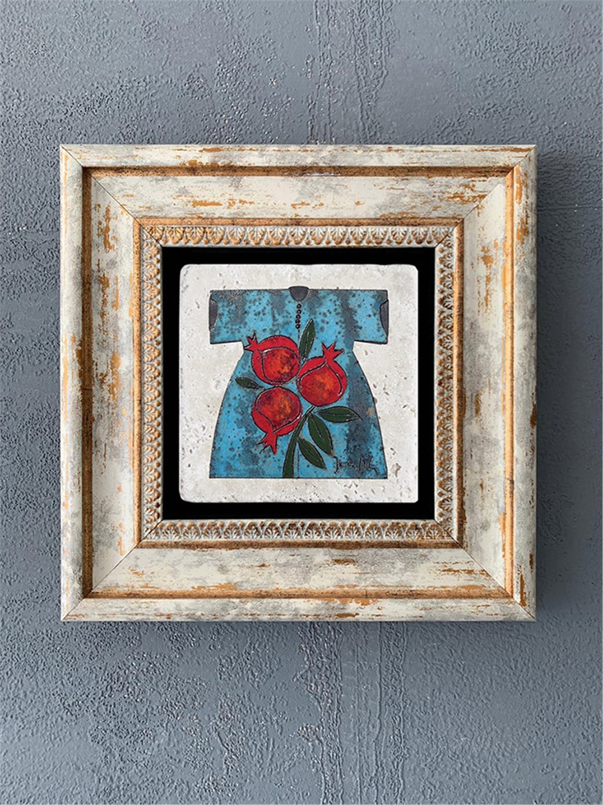 OSCAR STONE DECOR TEKLİ ÇERÇEVELİ DOĞALTAŞ DUVAR DEKORU / CDD1-40-151 (WALL DECOR)