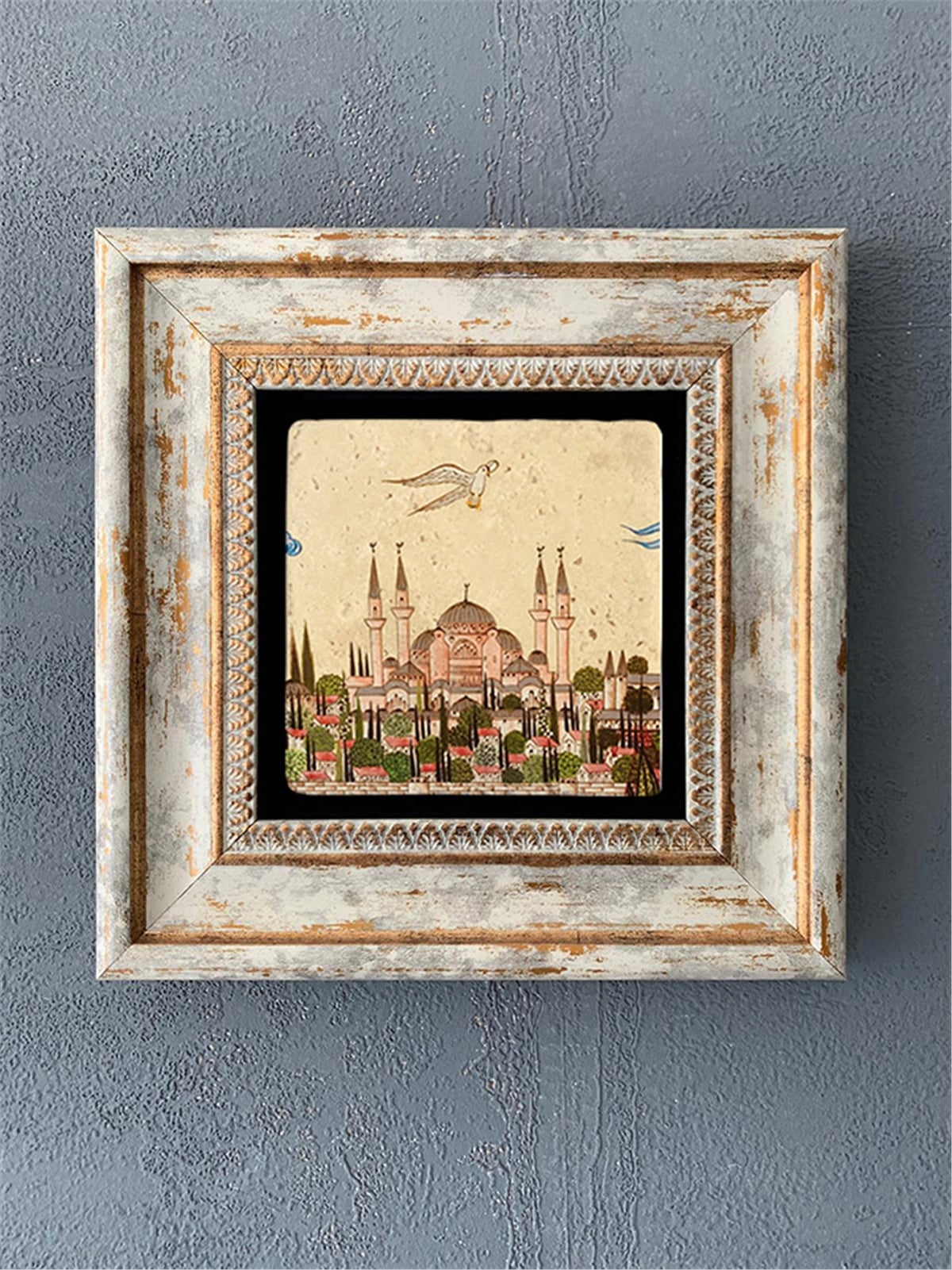 OSCAR STONE DECOR TEKLİ ÇERÇEVELİ DOĞALTAŞ DUVAR DEKORU / CDD1-40-008 (WALL DECOR)