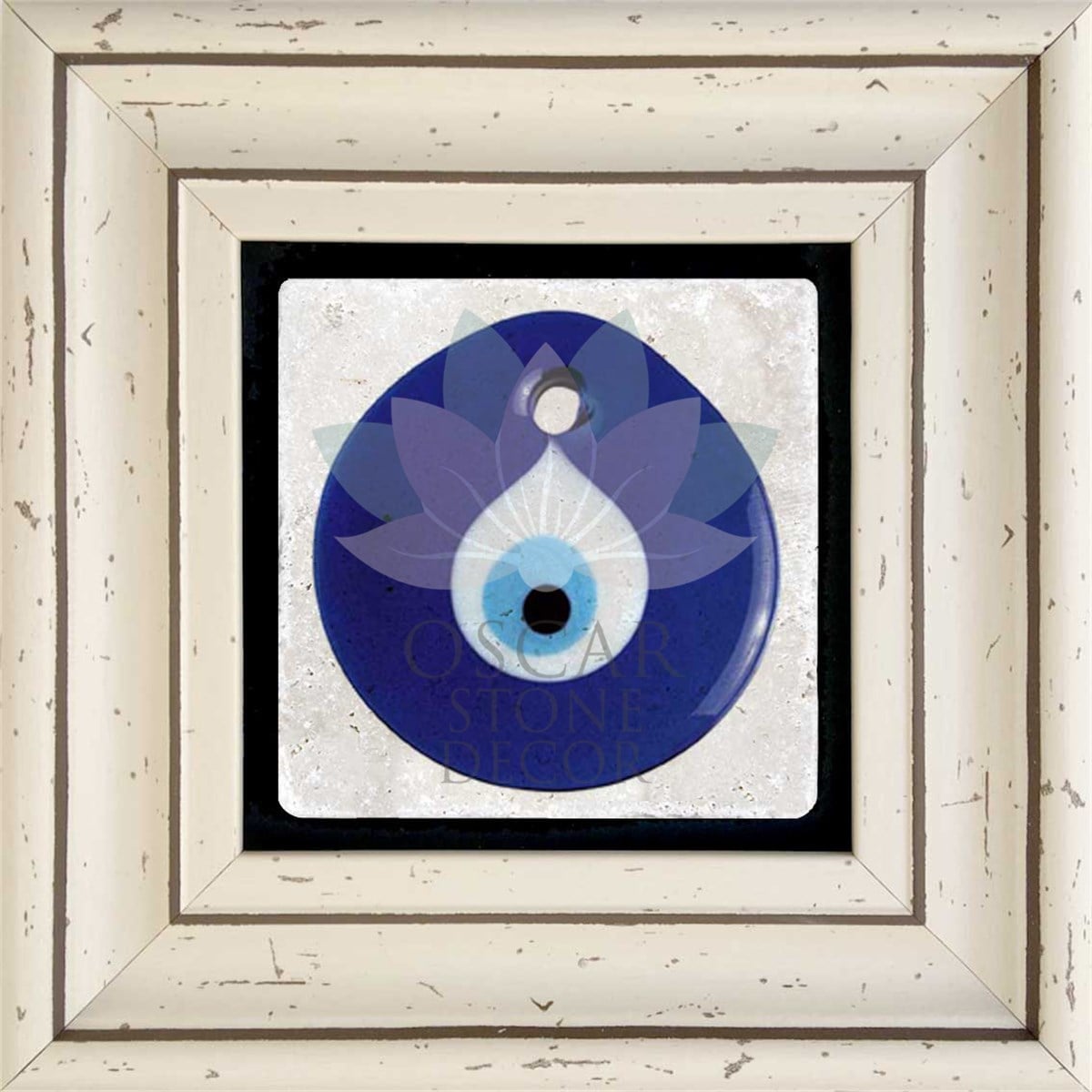 OSCAR STONE DECOR TEKLİ ÇERÇEVELİ DOĞALTAŞ DUVAR DEKORU / CDD-30-019 (WALL DECOR)