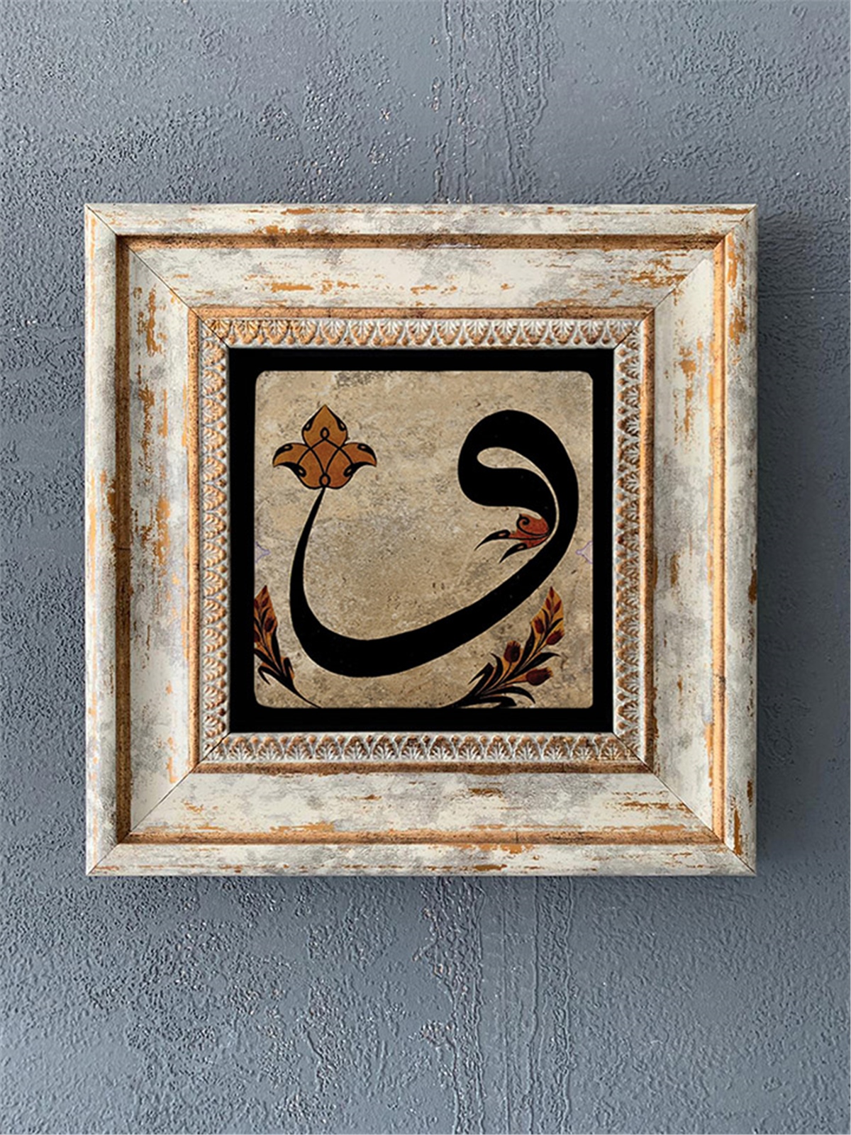OSCAR STONE DECOR TEKLİ ÇERÇEVELİ DOĞALTAŞ DUVAR DEKORU / CDD1-40-347 (WALL DECOR)