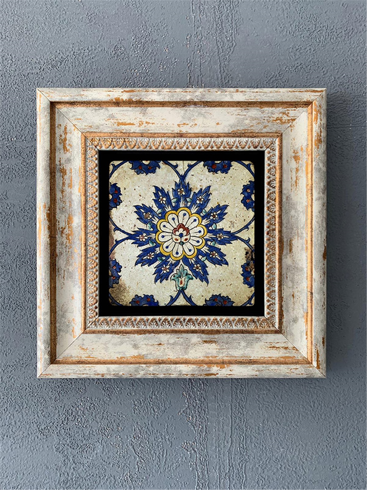 OSCAR STONE DECOR TEKLİ ÇERÇEVELİ DOĞALTAŞ DUVAR DEKORU / CDD1-40-263 (WALL DECOR)