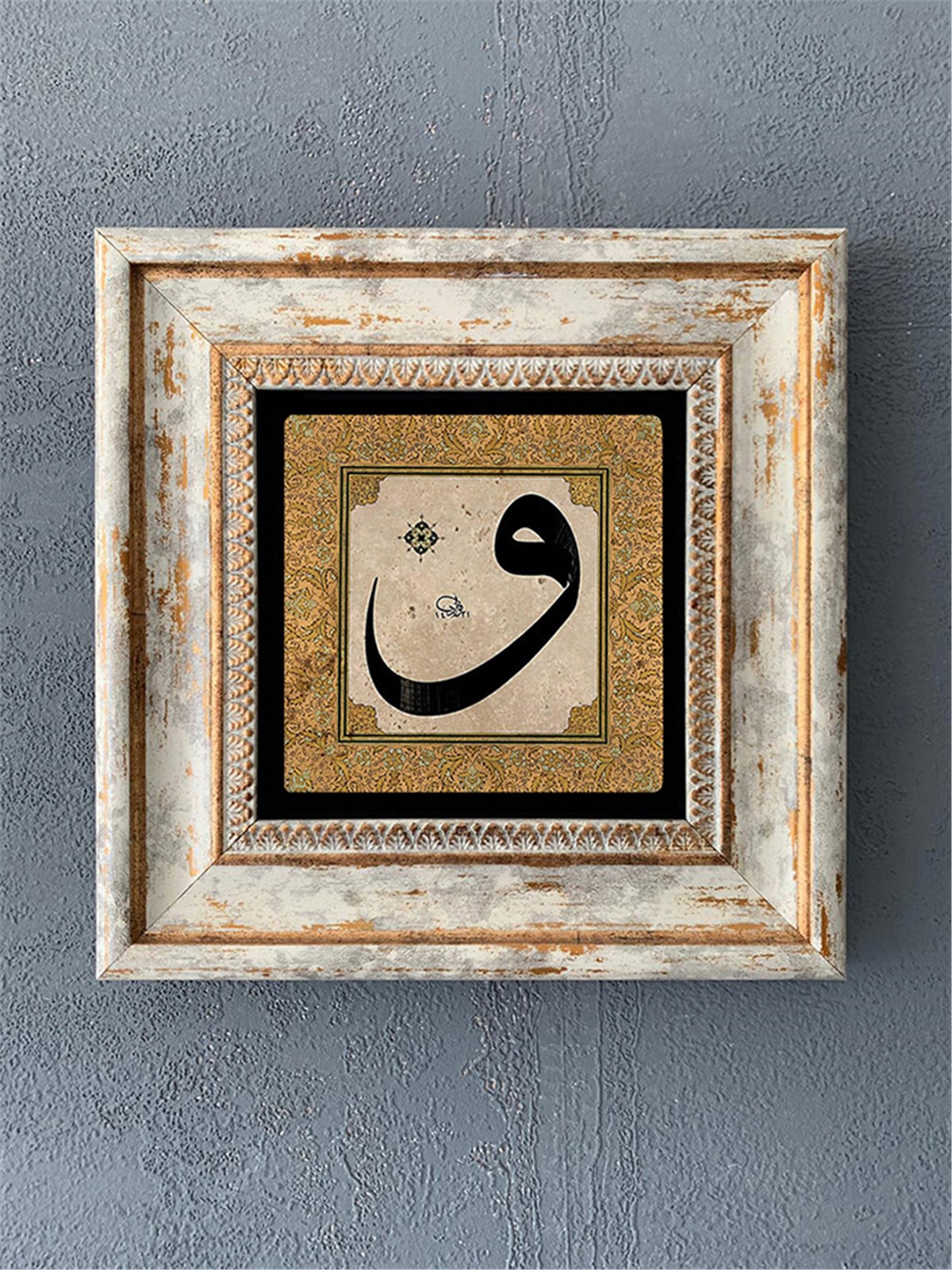 OSCAR STONE DECOR TEKLİ ÇERÇEVELİ DOĞALTAŞ DUVAR DEKORU / CDD1-40-334 (WALL DECOR)